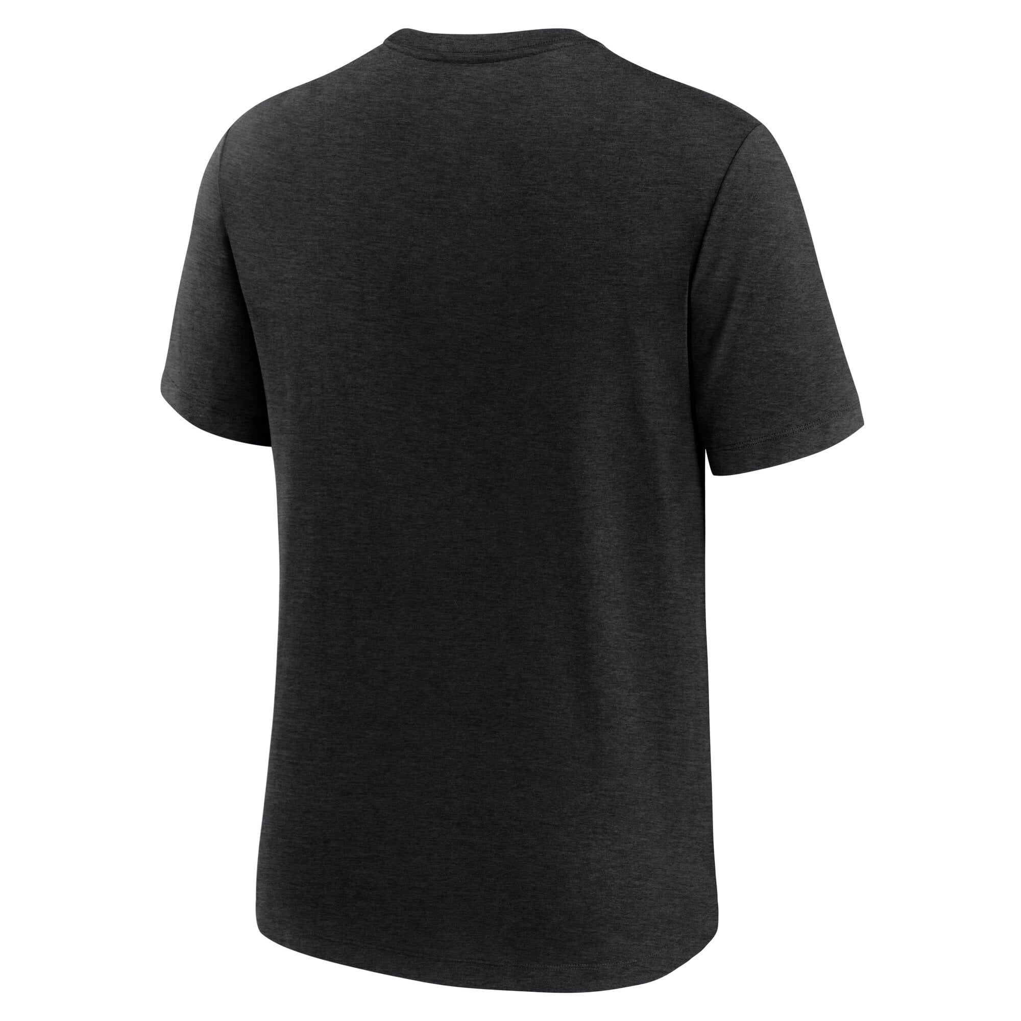 T-shirt Nike Heather Black LSU Tigers Blitz Legacy Primary Tri-Blend pour homme