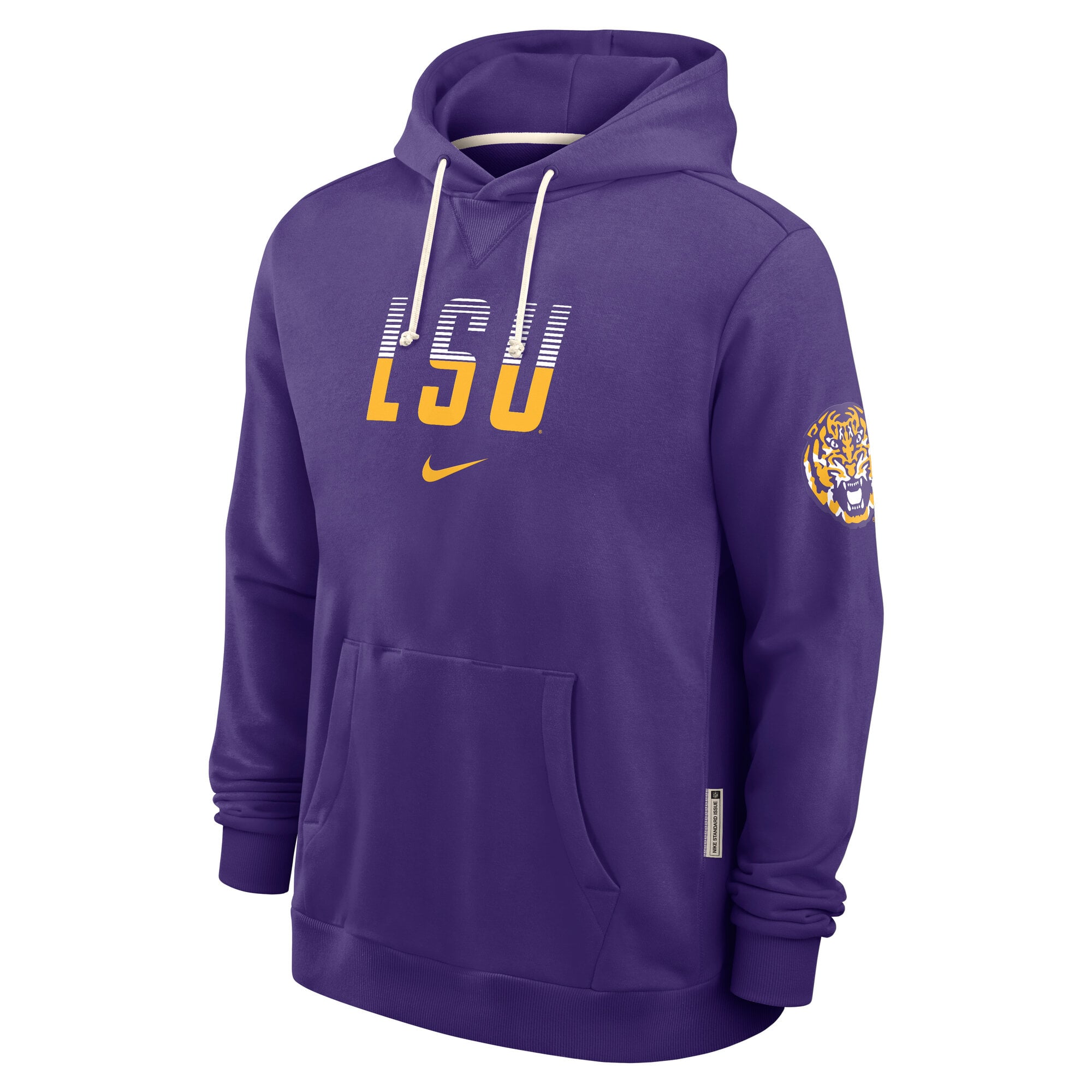 Men's Nike LSU Tigers 2026 Sideline Standard Issue Dri-FIT Hoodie