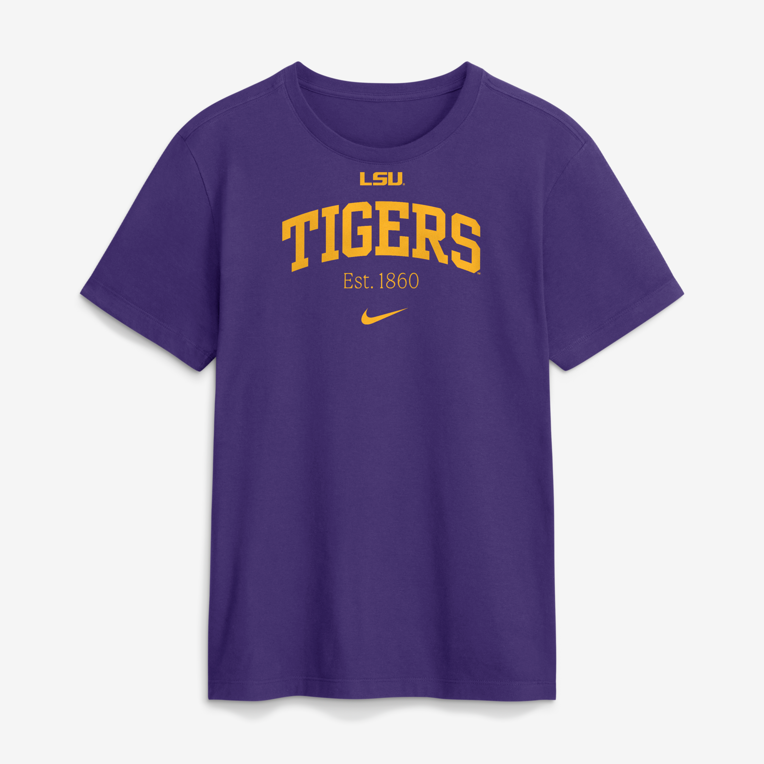 Men's Nike Purple LSU Tigers Academic Arch T-Shirt