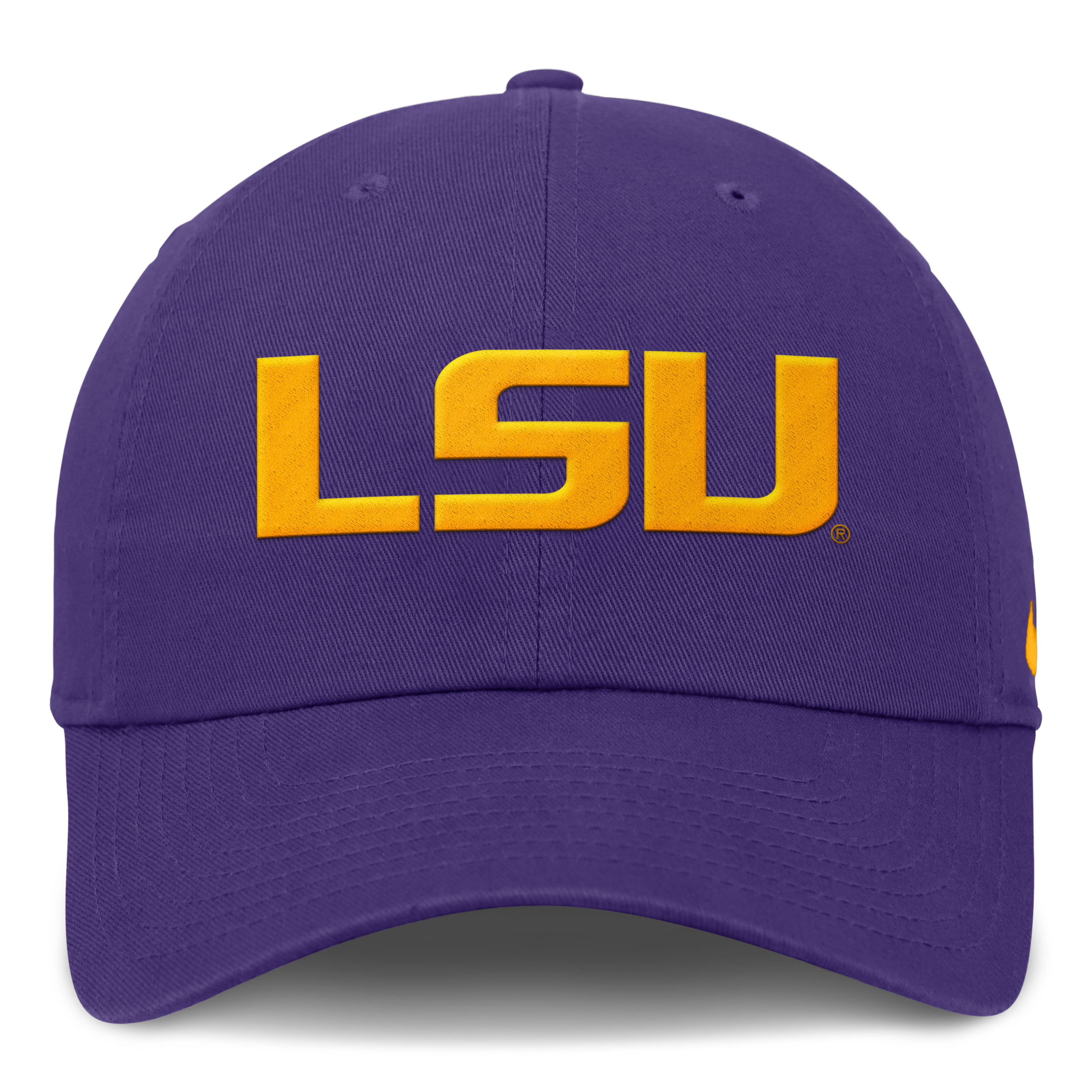Casquette ajustable Nike violette LSU Tigers Club Dri-FIT pour homme