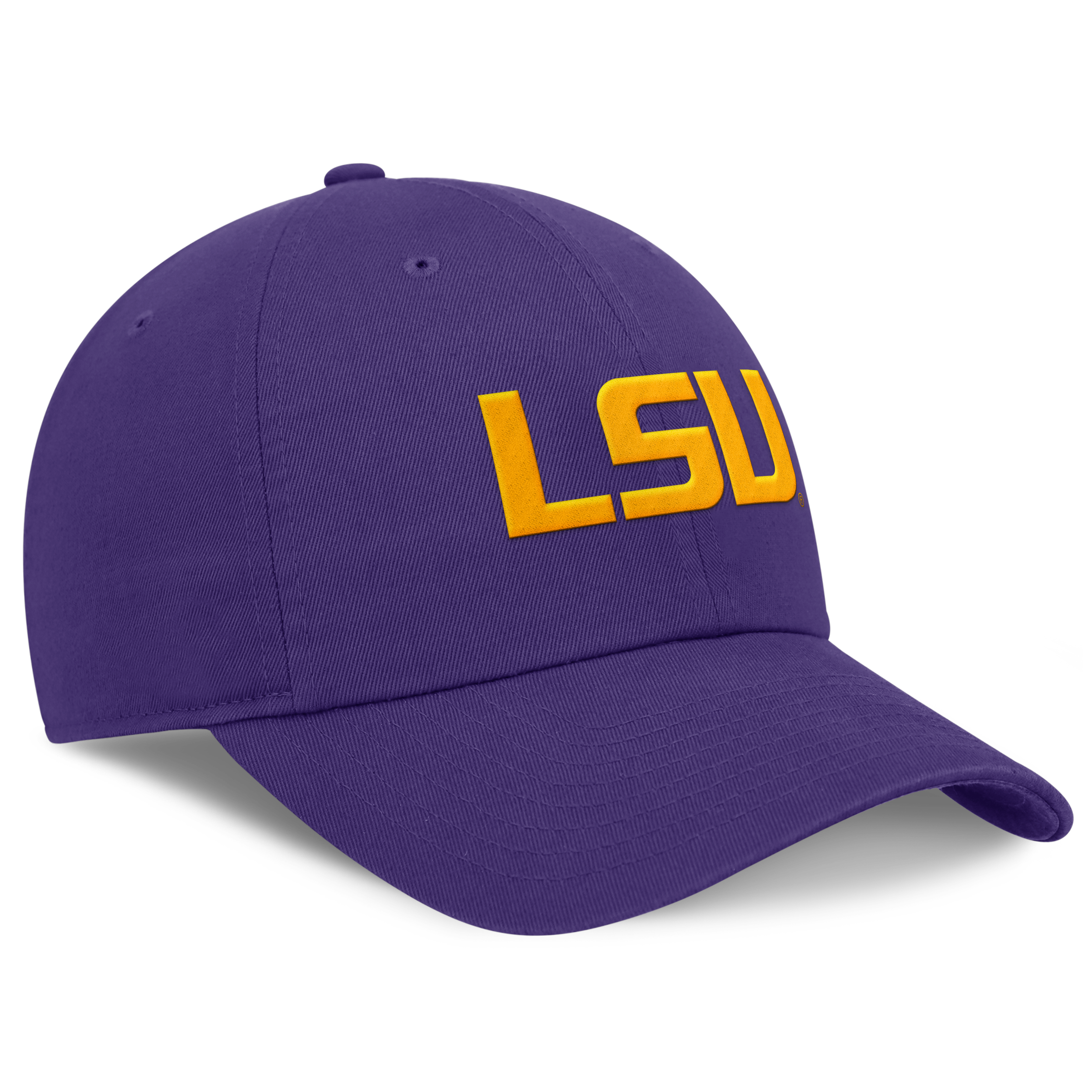 Casquette ajustable Nike violette LSU Tigers Club Dri-FIT pour homme