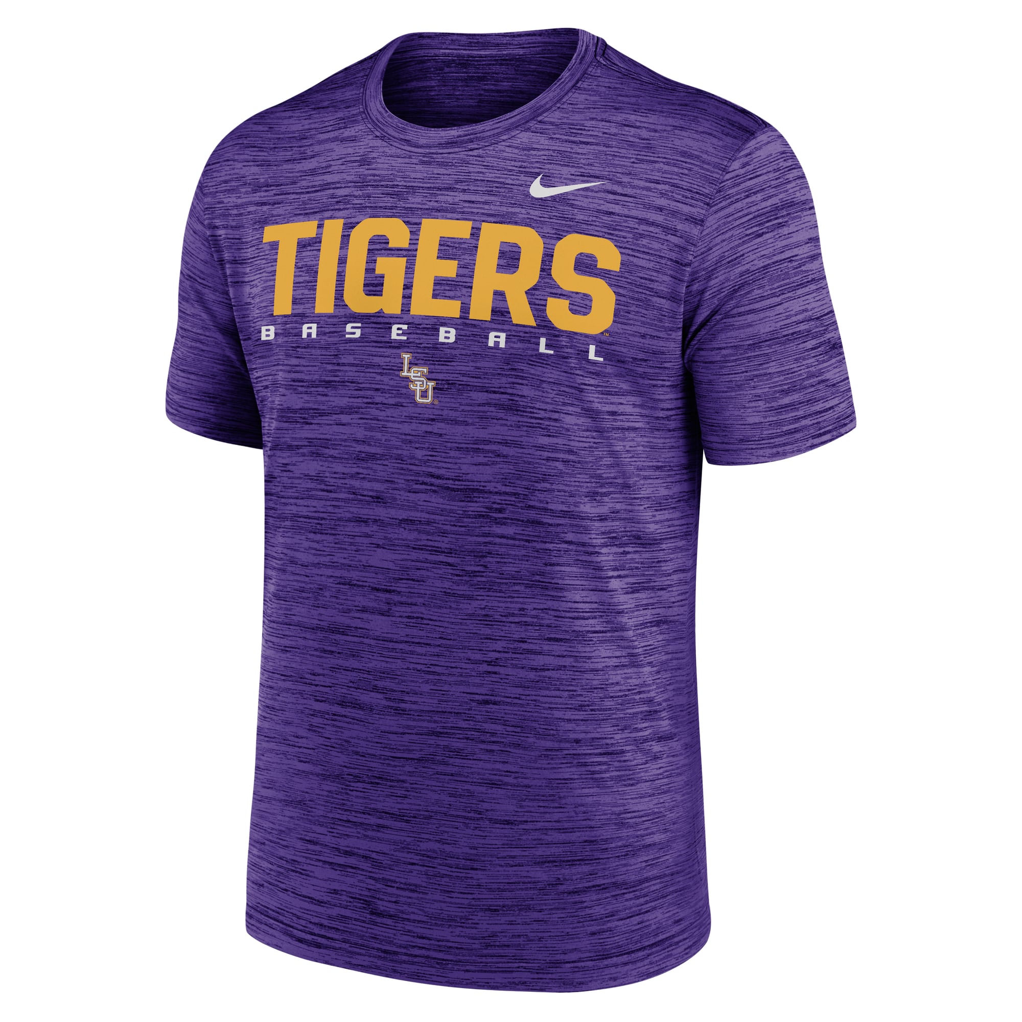 Men's Nike Purple LSU Tigers Dugout Velocity Dri-FIT T-Shirt