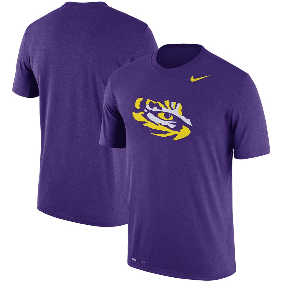 Lsu Merch Men's Nike Purple LSU Tigers Logo Legend Tiger Eye Dri-FIT Performance ...