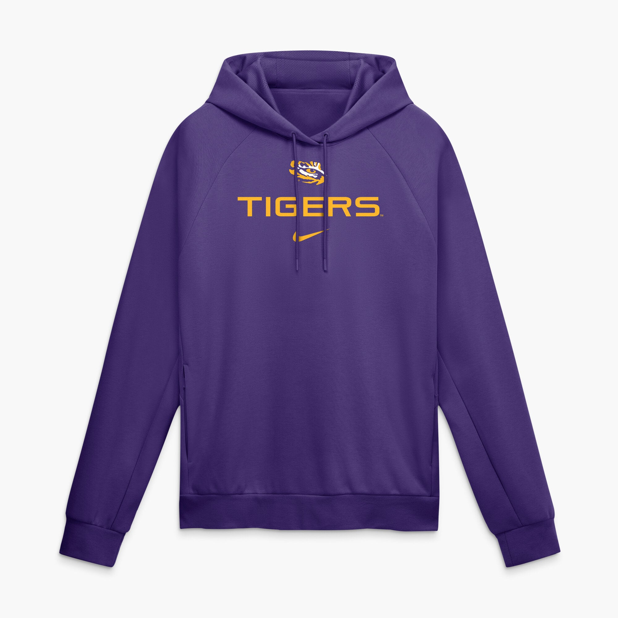 Men's Nike Purple LSU Tigers Premium Performance Raglan Dri-FIT Hoodie