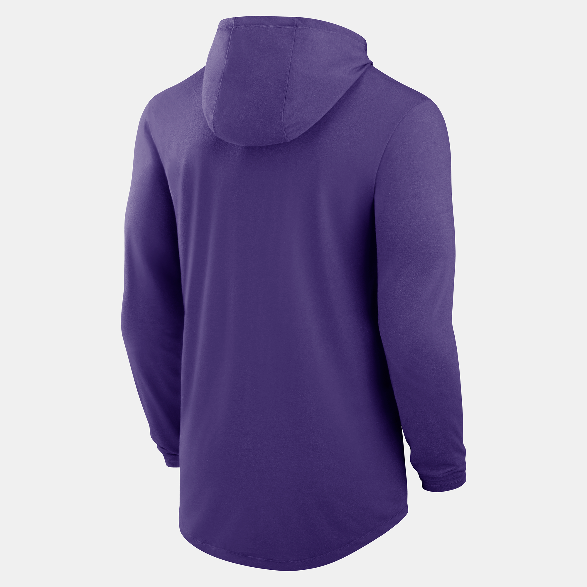 Men's Nike Purple LSU Tigers Primetime Pattern Tri-Blend Dri-FIT Long Sleeve Hooded T-Shirt