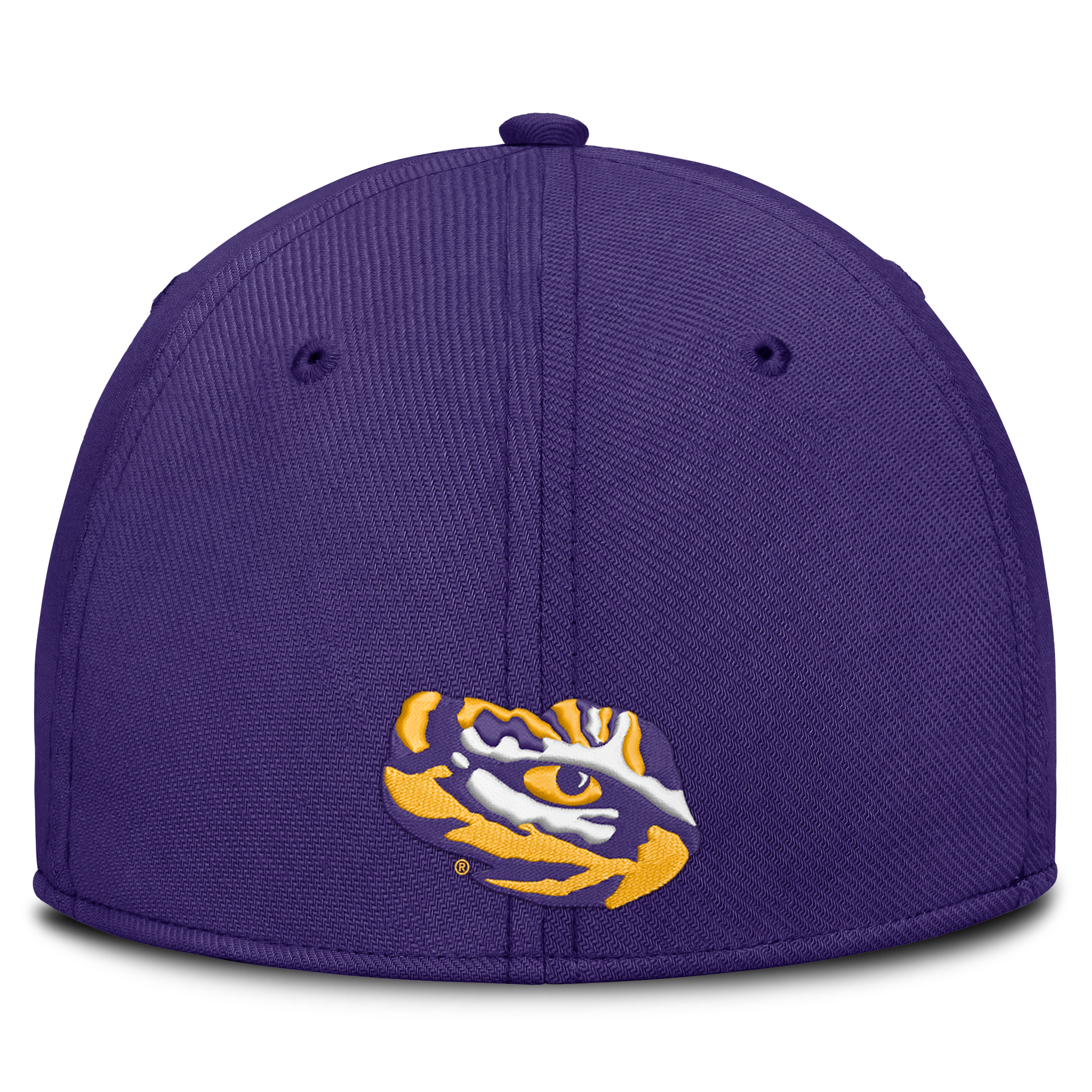 Casquette Nike violette LSU Tigers Primetime Team Rise Dri-FIT Flex pour homme