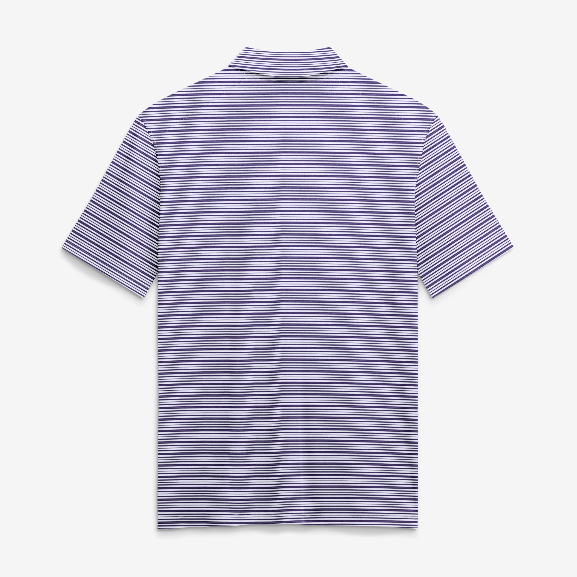 Polo rayé Nike Dri-FIT Primetime Vapor violet pour homme