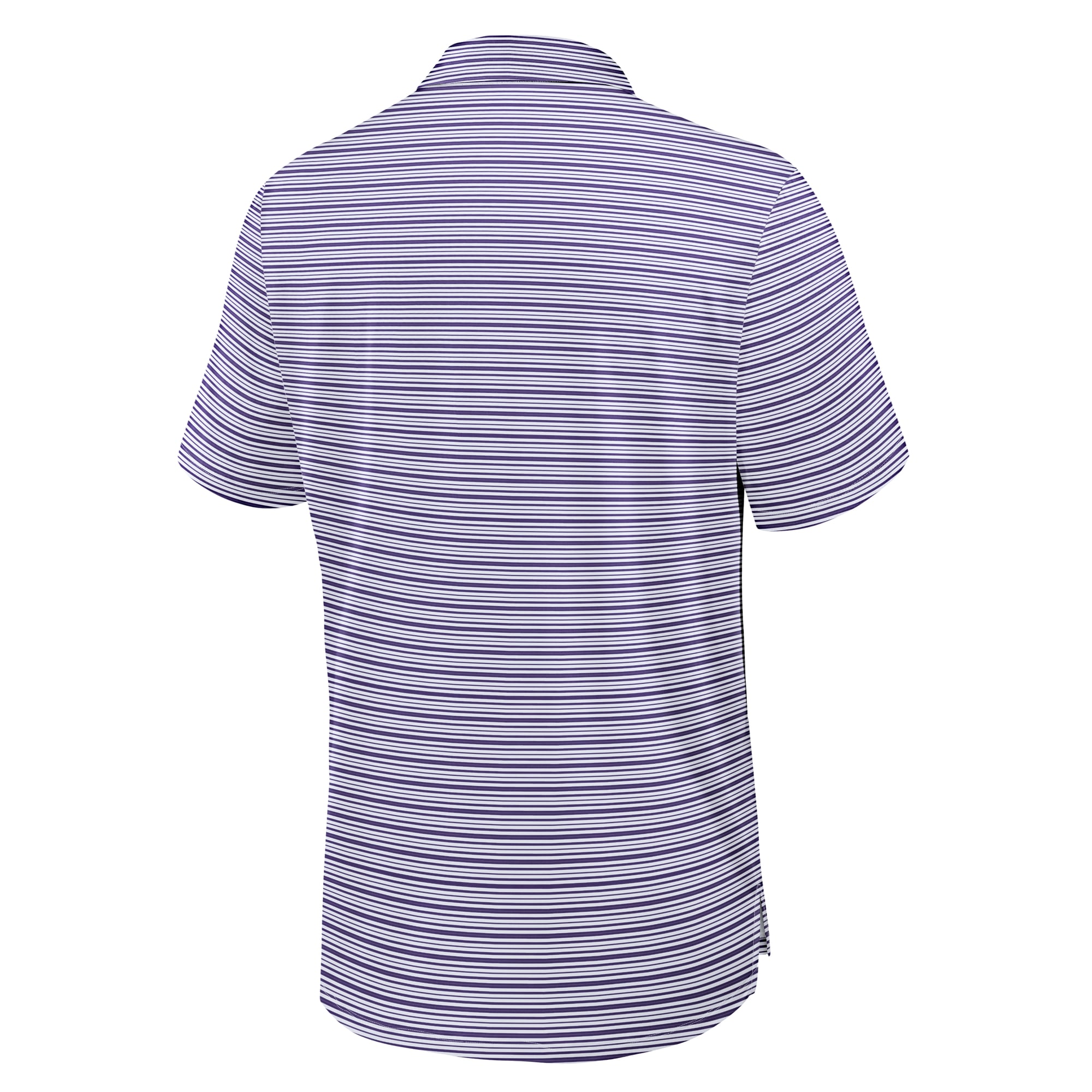 Polo rayé Nike Dri-FIT Primetime Vapor violet pour homme