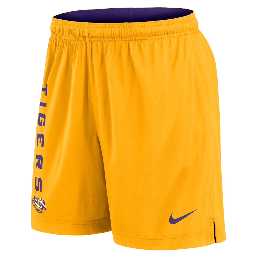 Men's Nike Purple/Gold LSU Tigers Courtside Standard Issue Dri-FIT ...