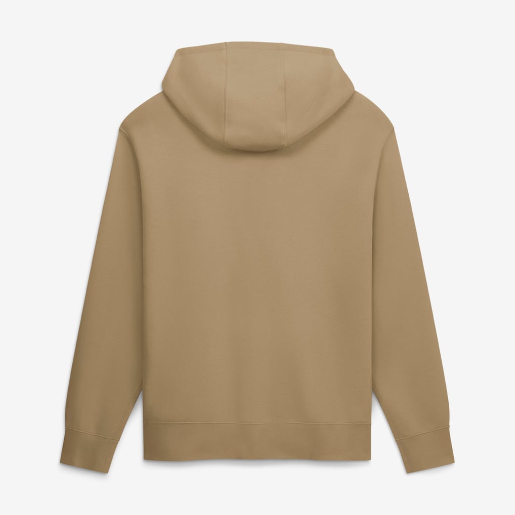 Men's Nike Tan LSU Tigers Washed Club Fleece Pullover Hoodie