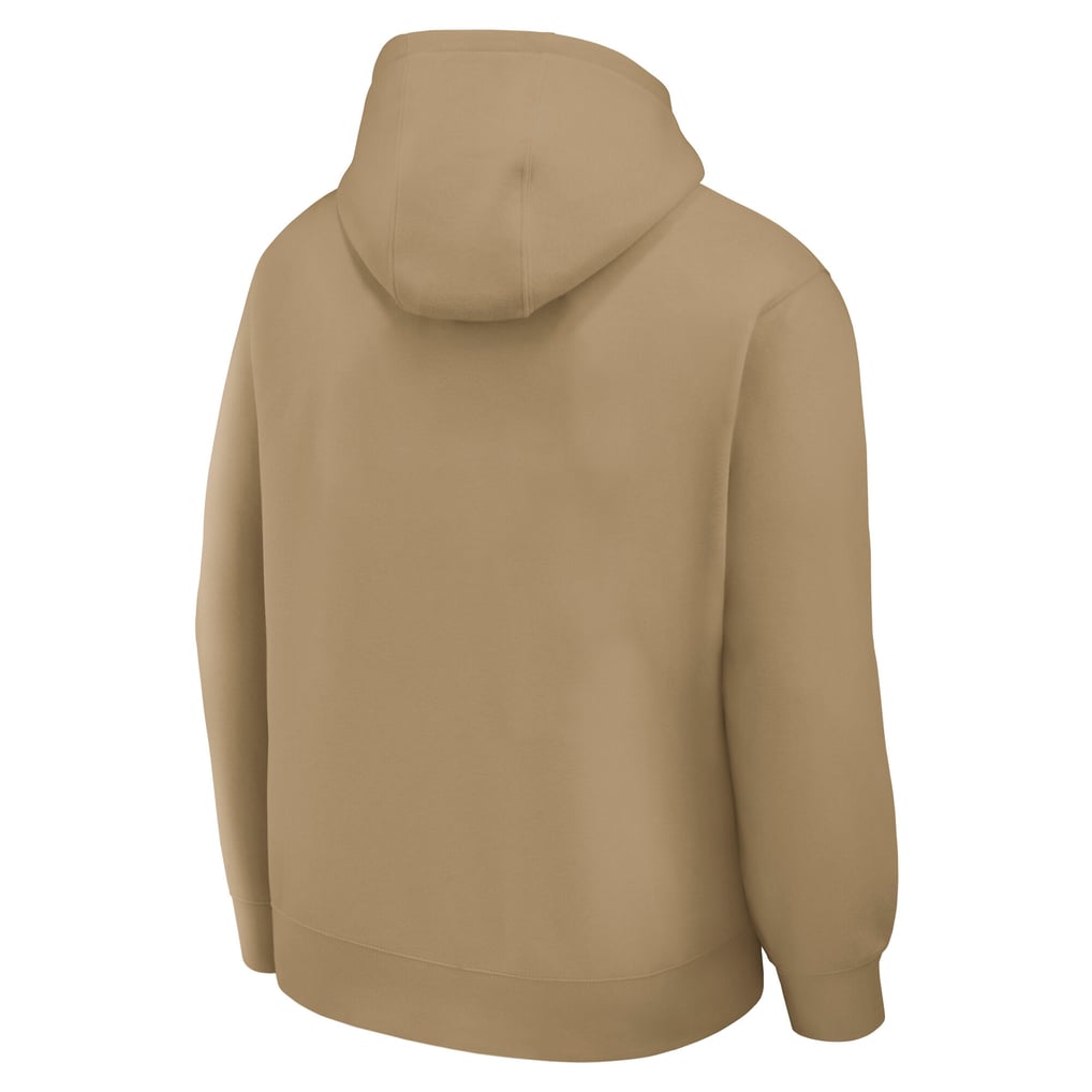 Men's Nike Tan LSU Tigers Washed Club Fleece Pullover Hoodie