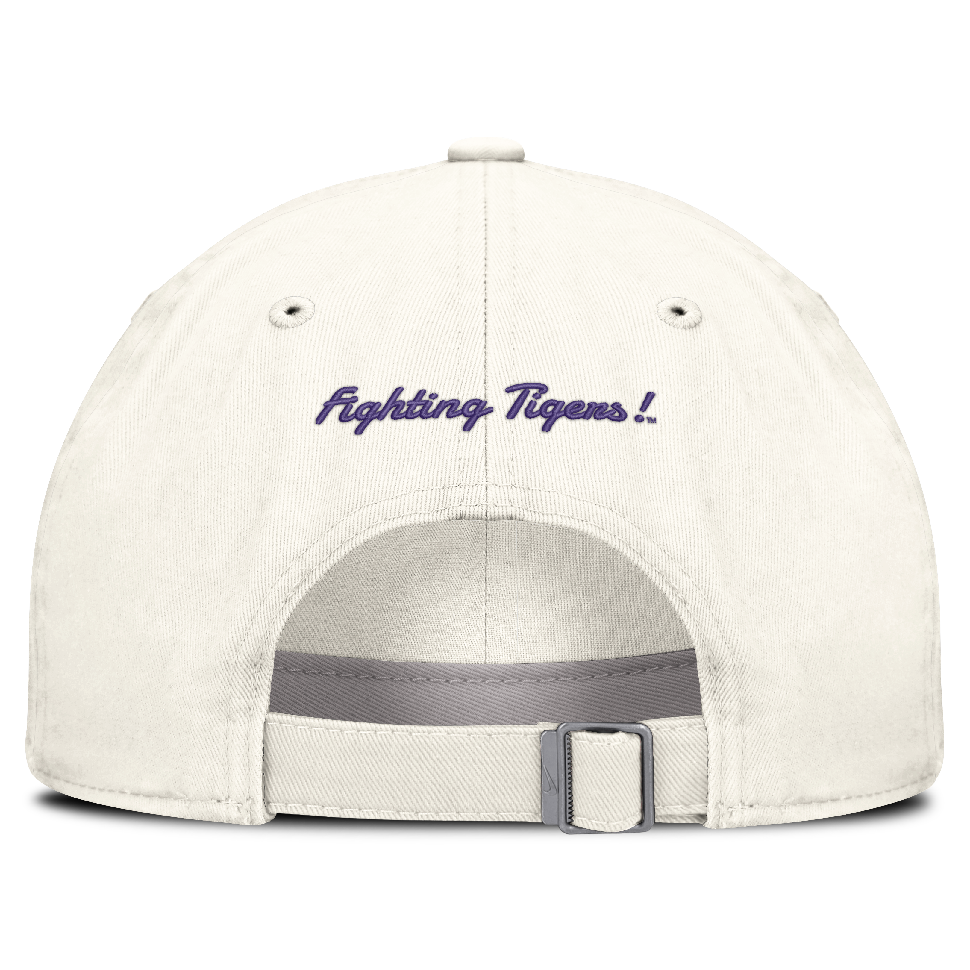 Casquette ajustable Nike blanche pour homme LSU Tigers Legacy Letter & Location Club