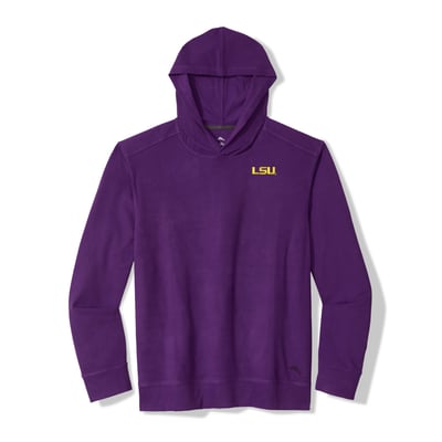 LSU Tigers Tommy Bahama Bye Week Hoodie - Purple