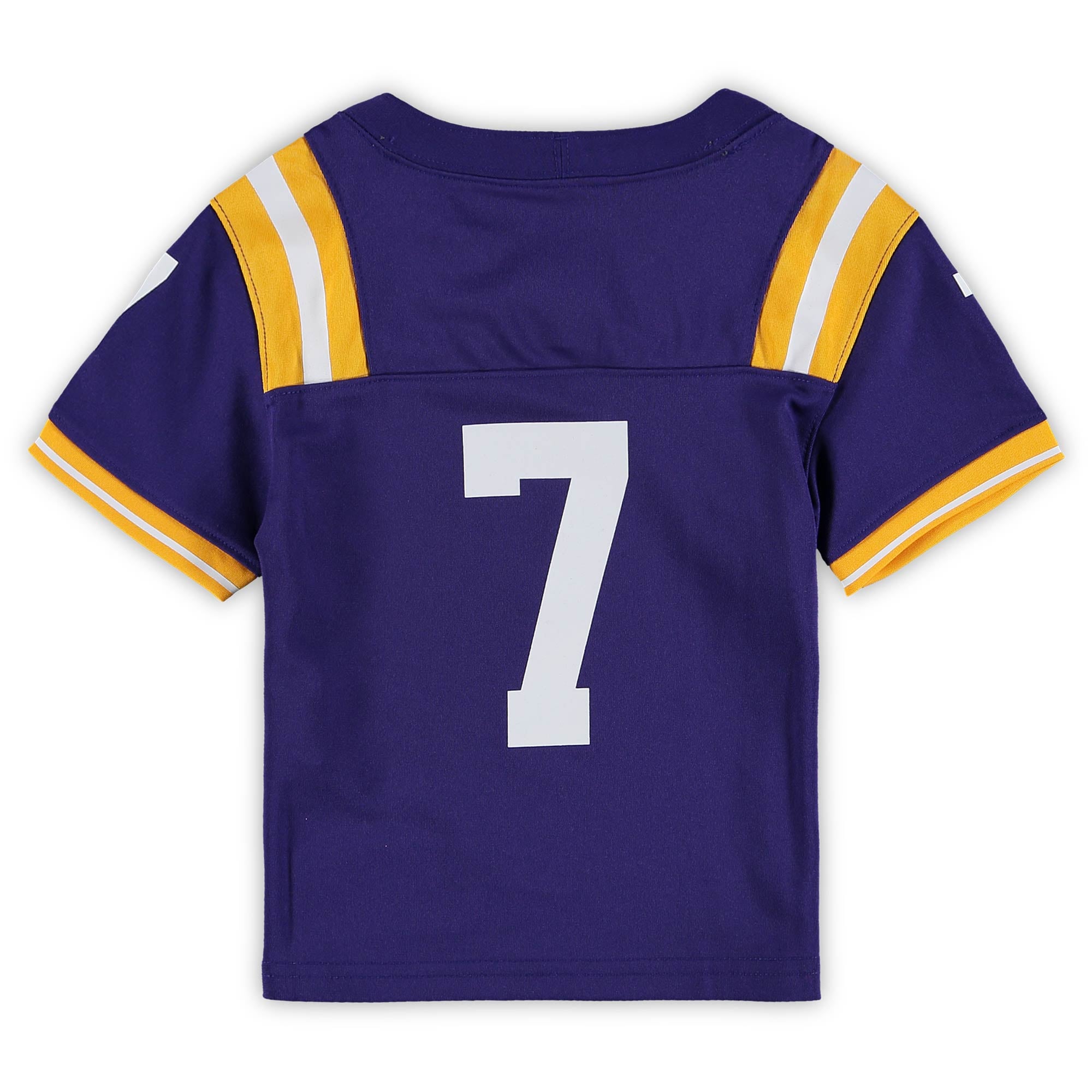 Toddler Nike #7 Purple LSU Tigers Replica Football Jersey