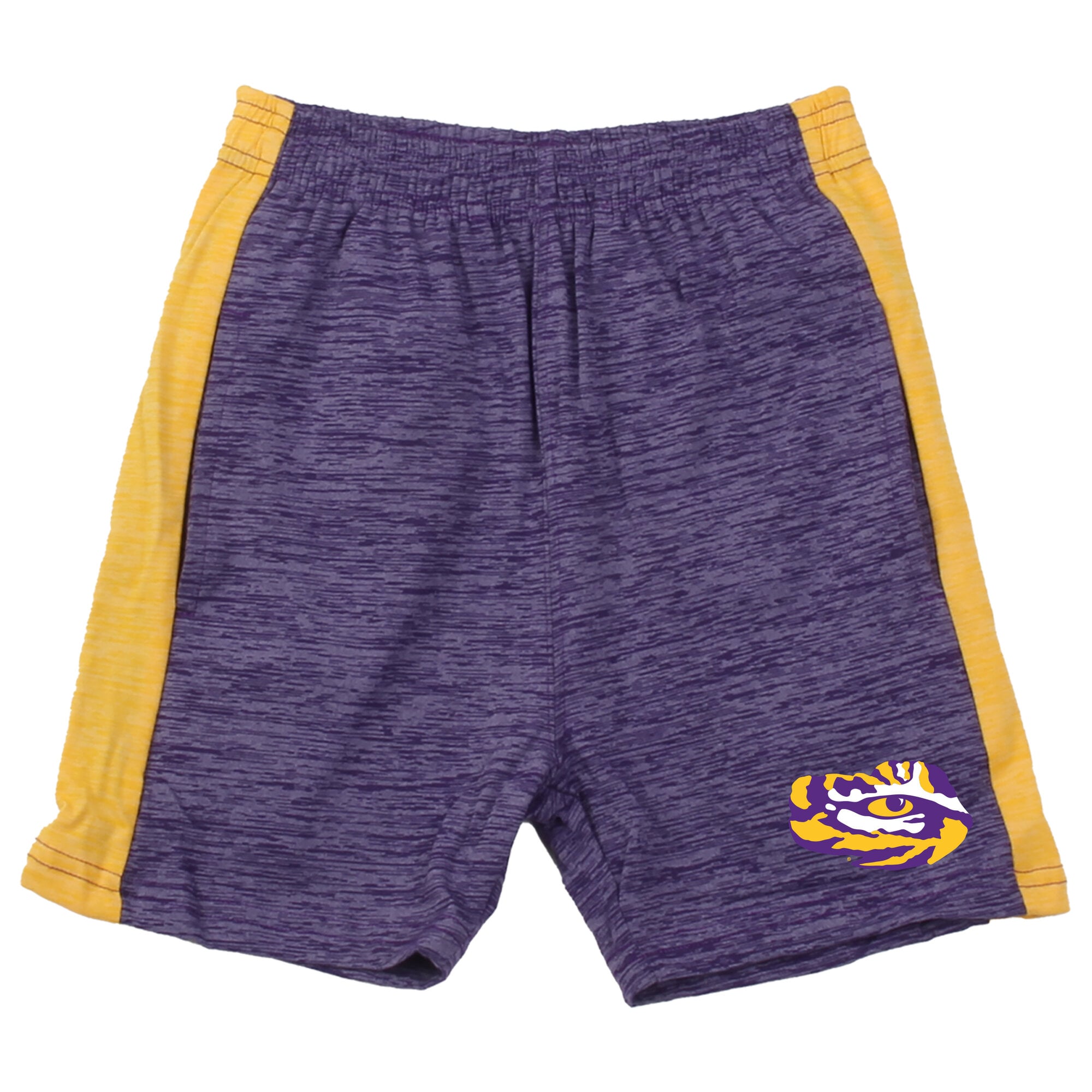 Ensemble t-shirt et short Wes & Willy Gold LSU Tigers pour tout-petits, en laine nuageuse