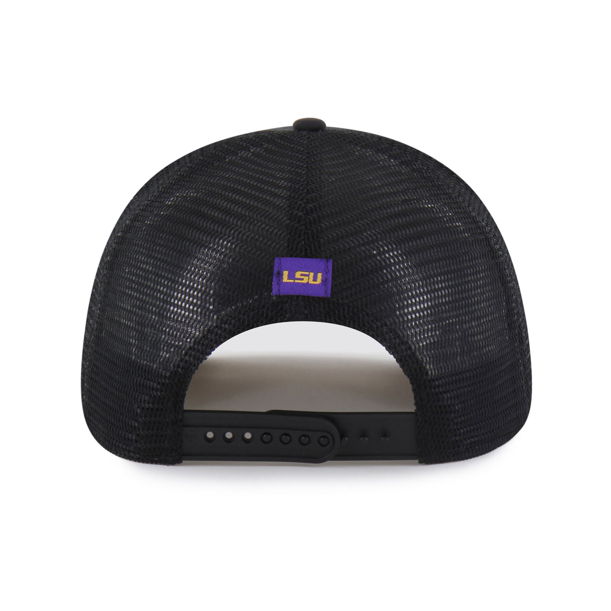 Unisex '47 Black LSU Tigers brrr° Condor Mesh Hitch Adjustable Hat