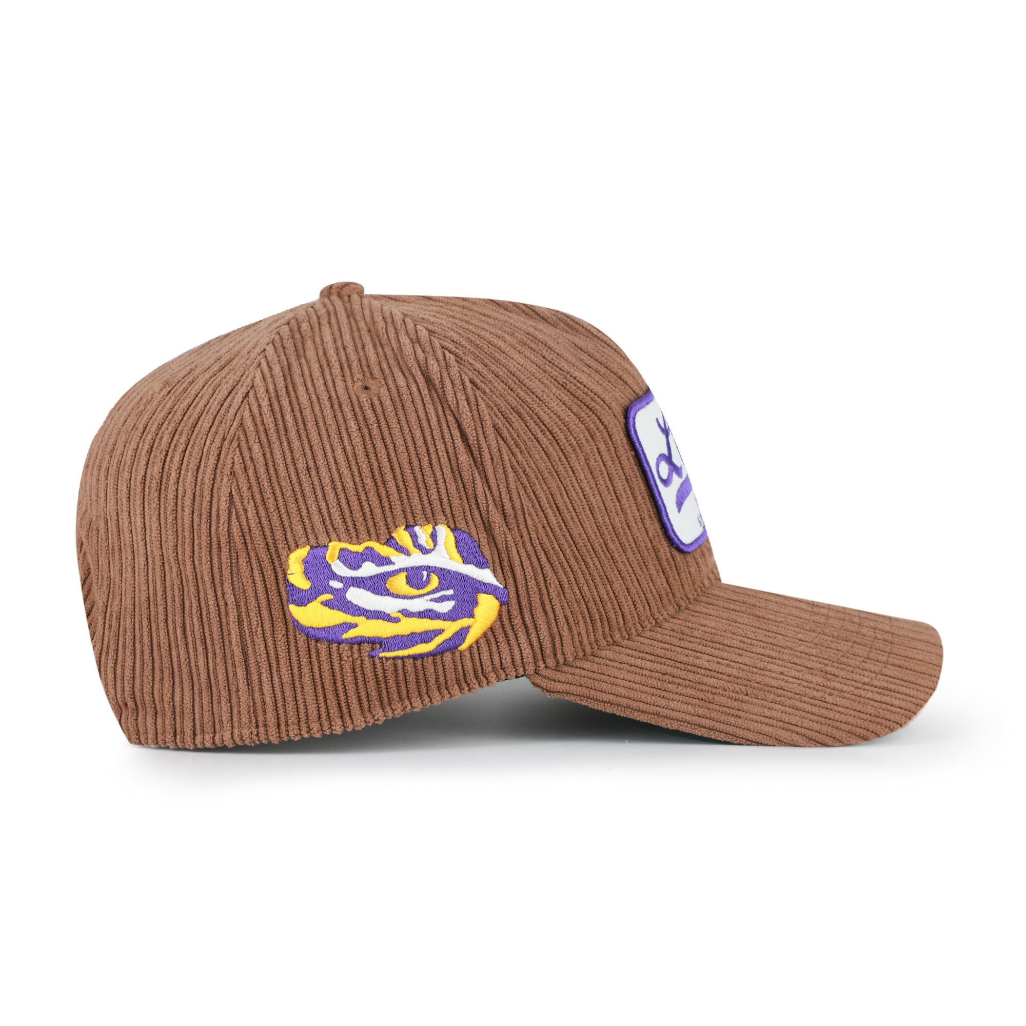 Unisex '47 Brown LSU Tigers Corduroy Patch Hitch Adjustable Hat