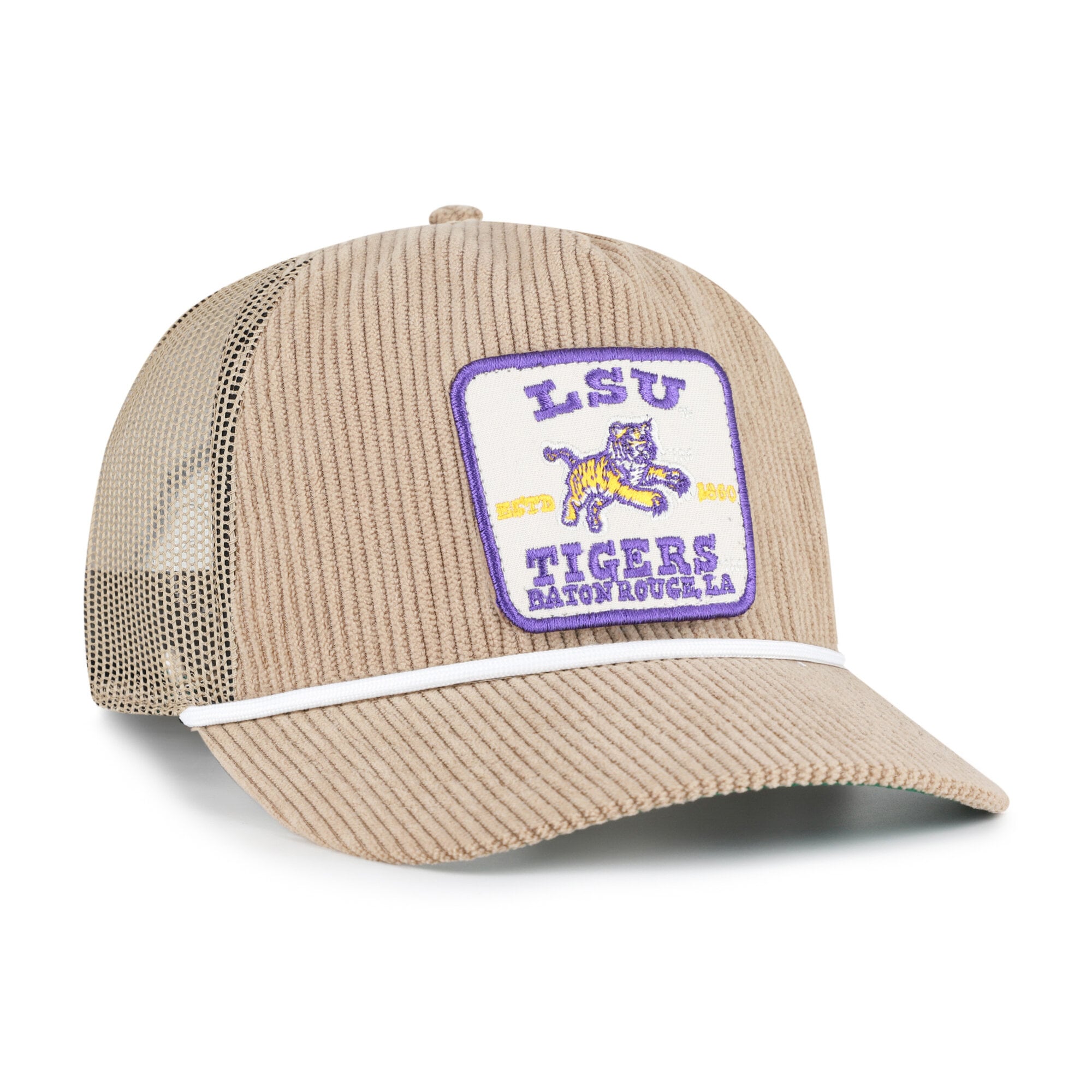 Casquette unisexe '47 kaki LSU Tigers Cordlandia Hitch ajustable