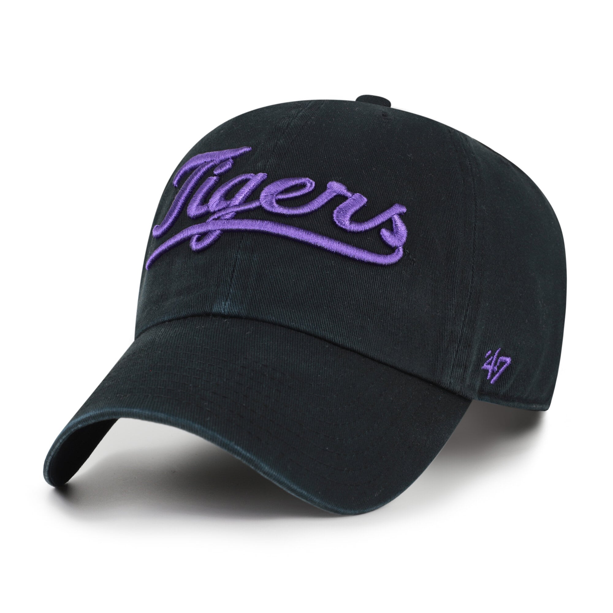 Unisex '47 LSU Tigers Black Vault Clean Up Adjustable Hat