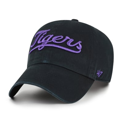 LSU Tigers '47 Unisex Vault Clean Up Adjustable Hat - Black
