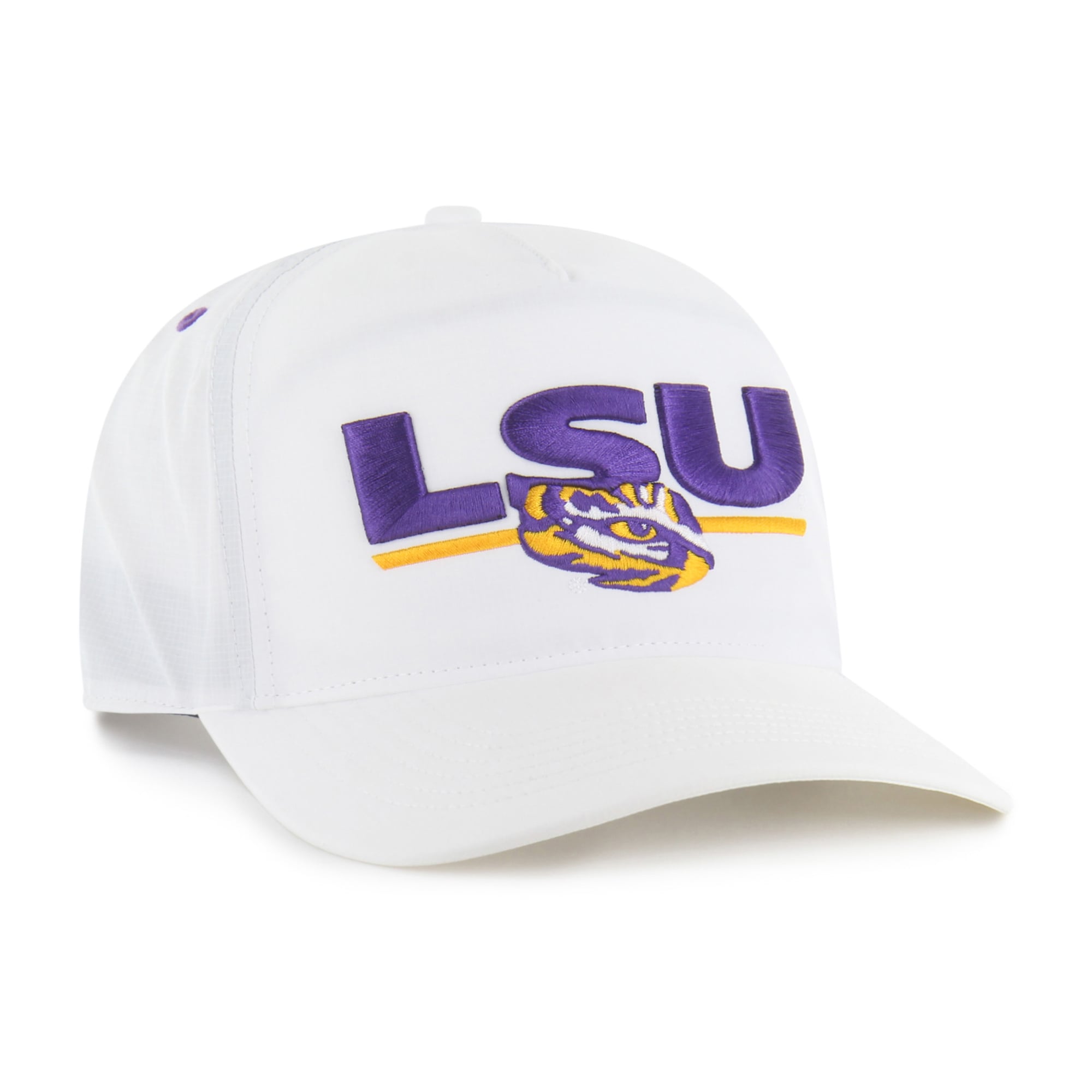 Unisex '47 White LSU Tigers brrr° Expressway Hitch Adjustable Hat