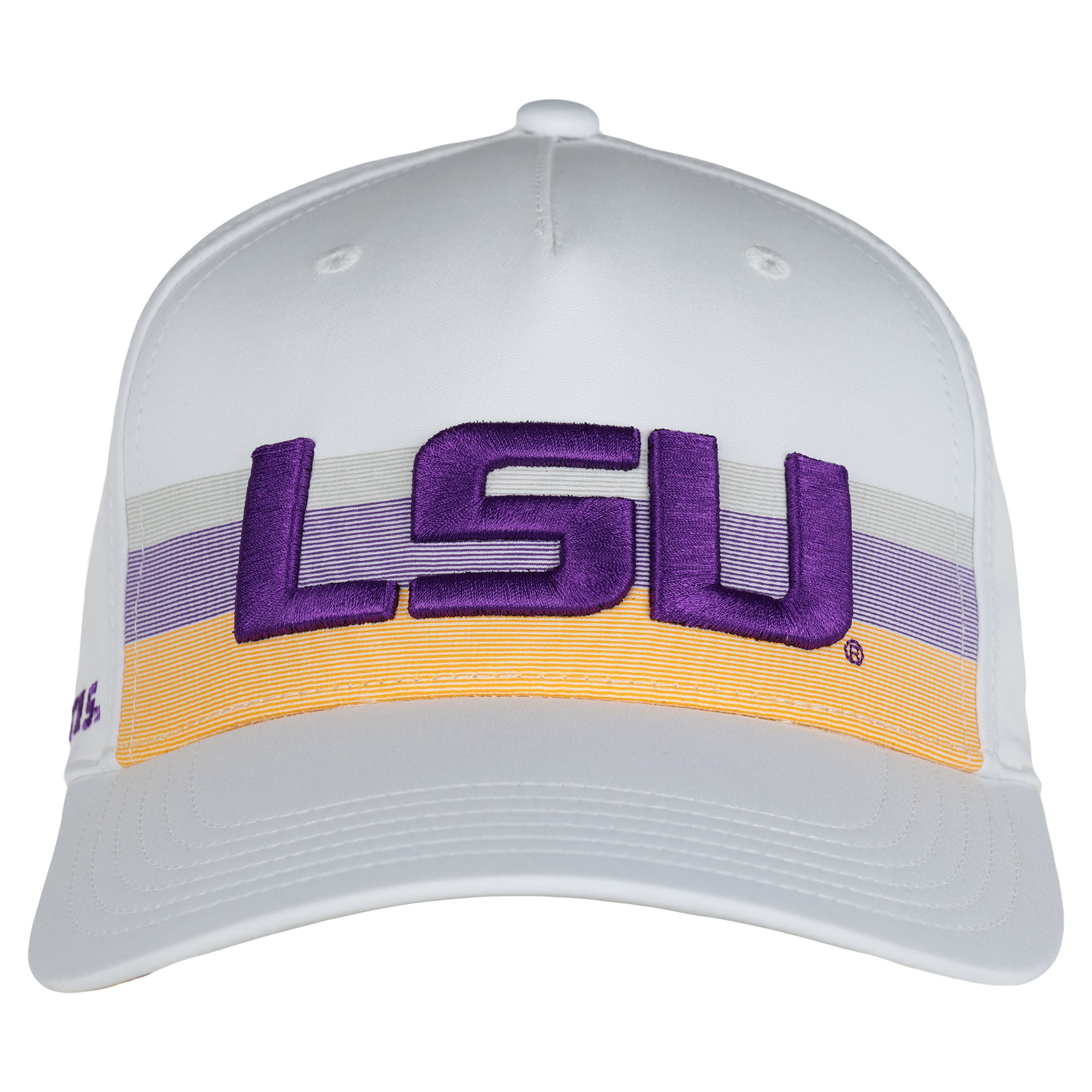 Unisex Ahead White LSU Tigers The Sideline Adjustable Hat
