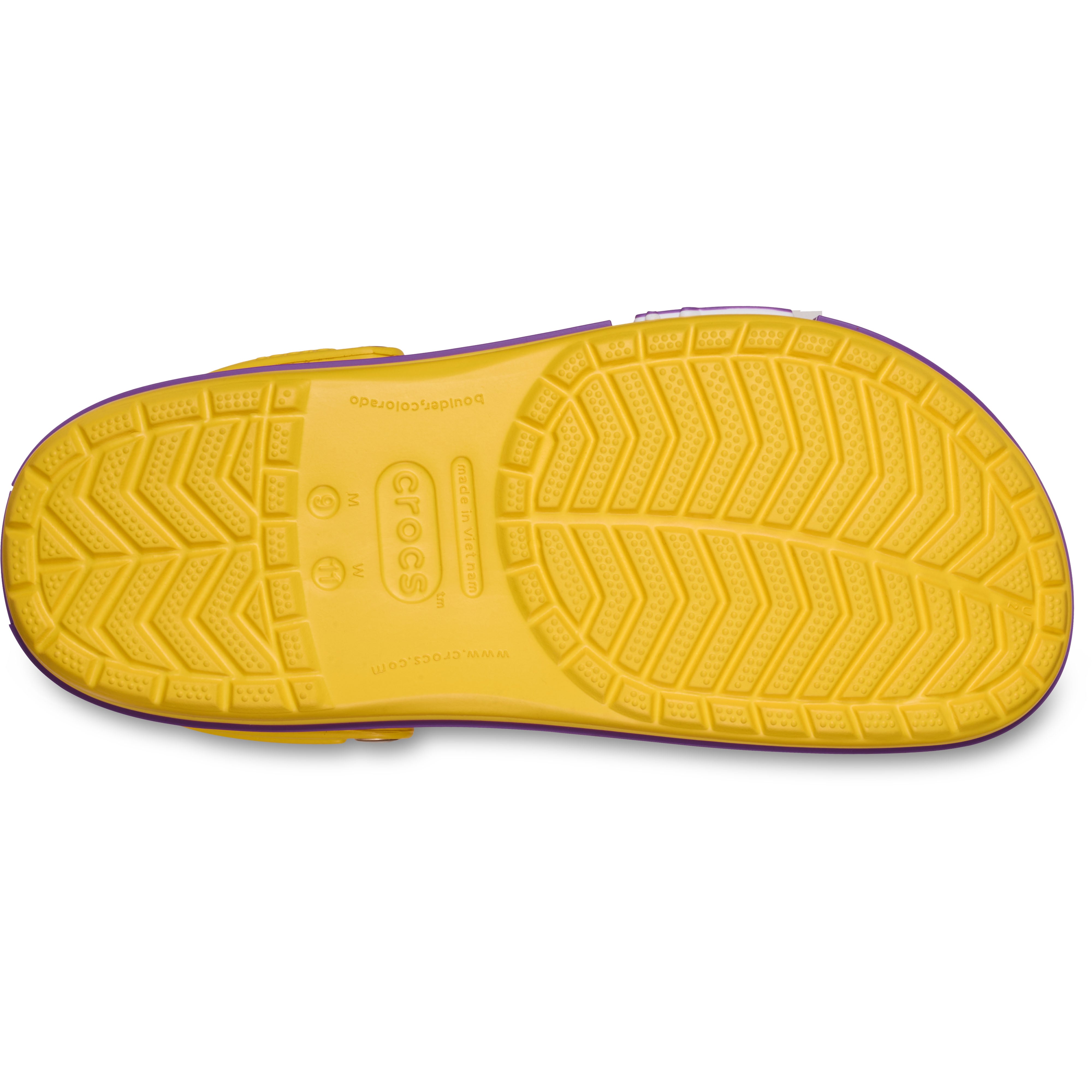 Sabots Crocs classiques unisexes dorés LSU Tigers