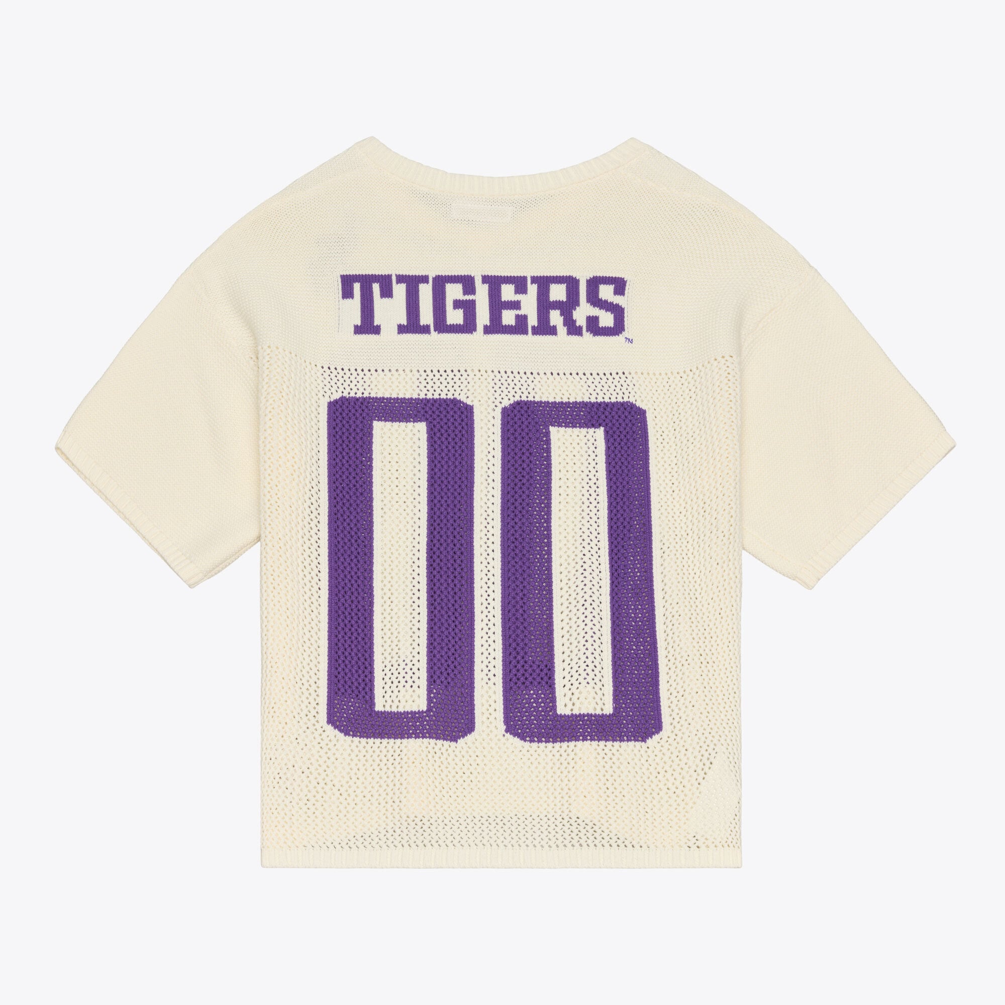 Pull unisexe Mitchell & Ness crème LSU Tigers Retro Roots