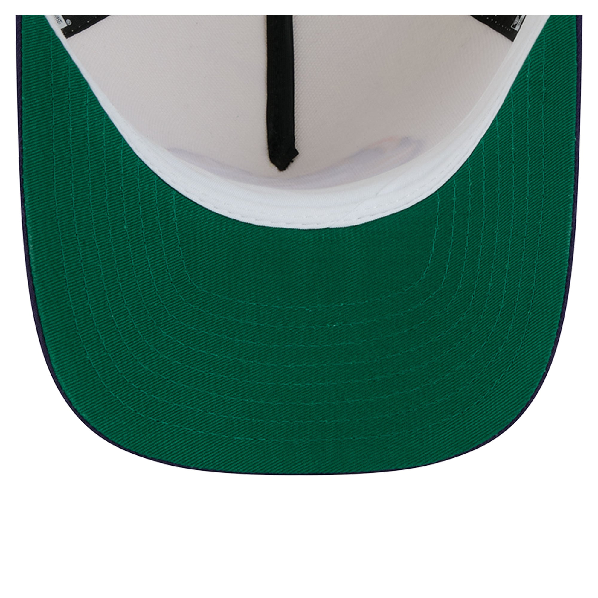 Unisex New Era White/Purple LSU Tigers A-Frame 9FIFTY Snapback Hat
