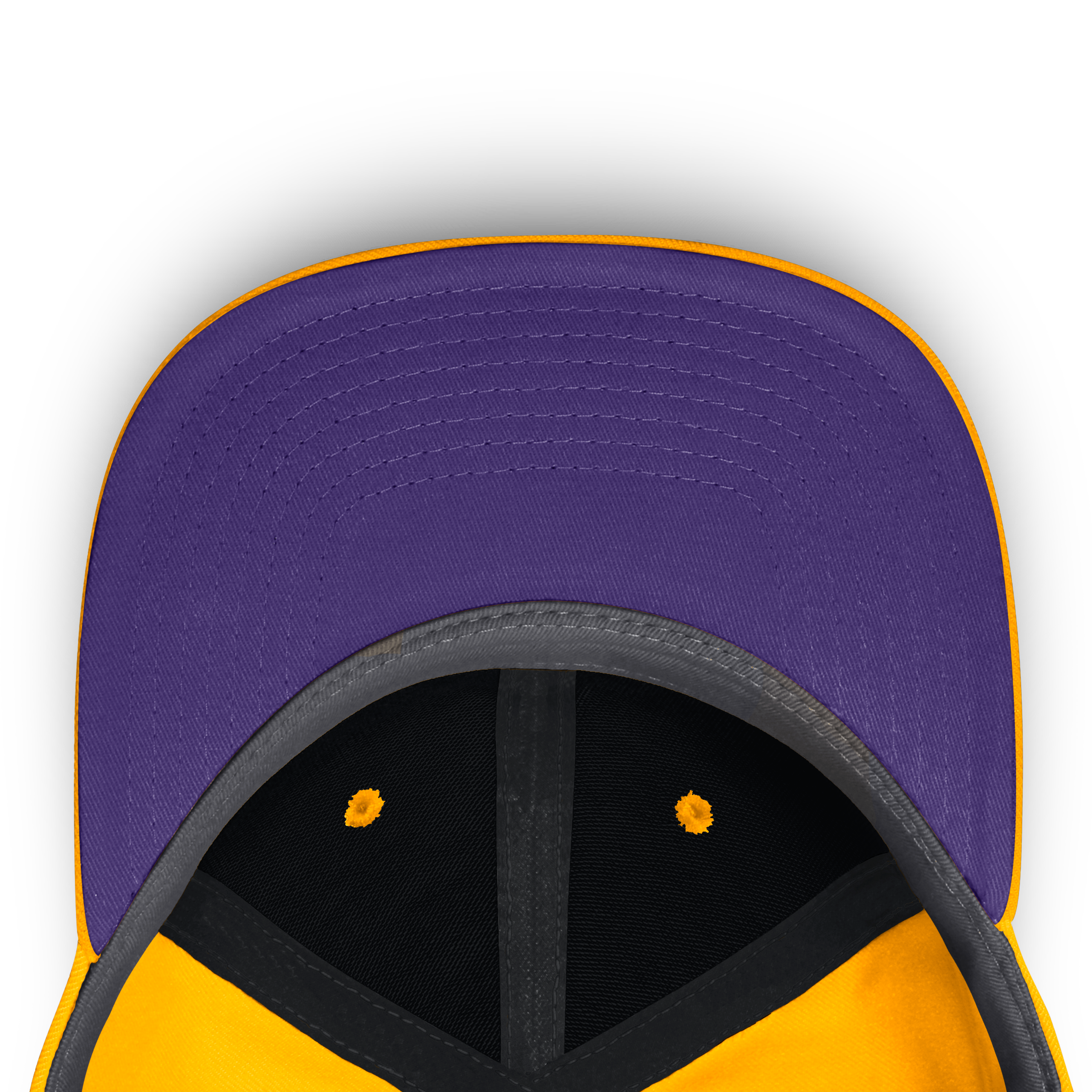 Casquette unisexe Nike Gold LSU Tigers Legacy Letter & Location Rise ajustable