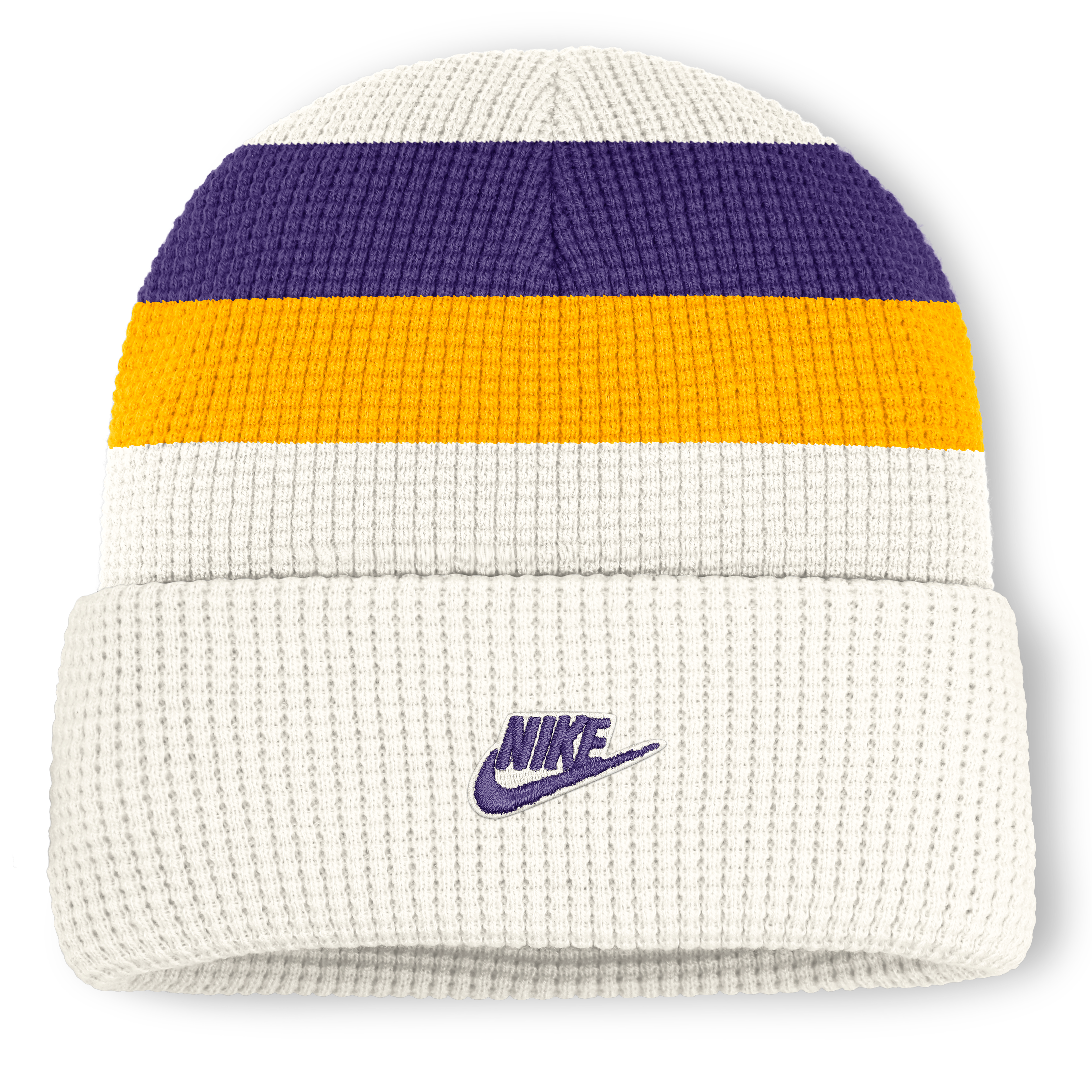 Bonnet unisexe Nike blanc LSU Tigers Legacy Letter à revers