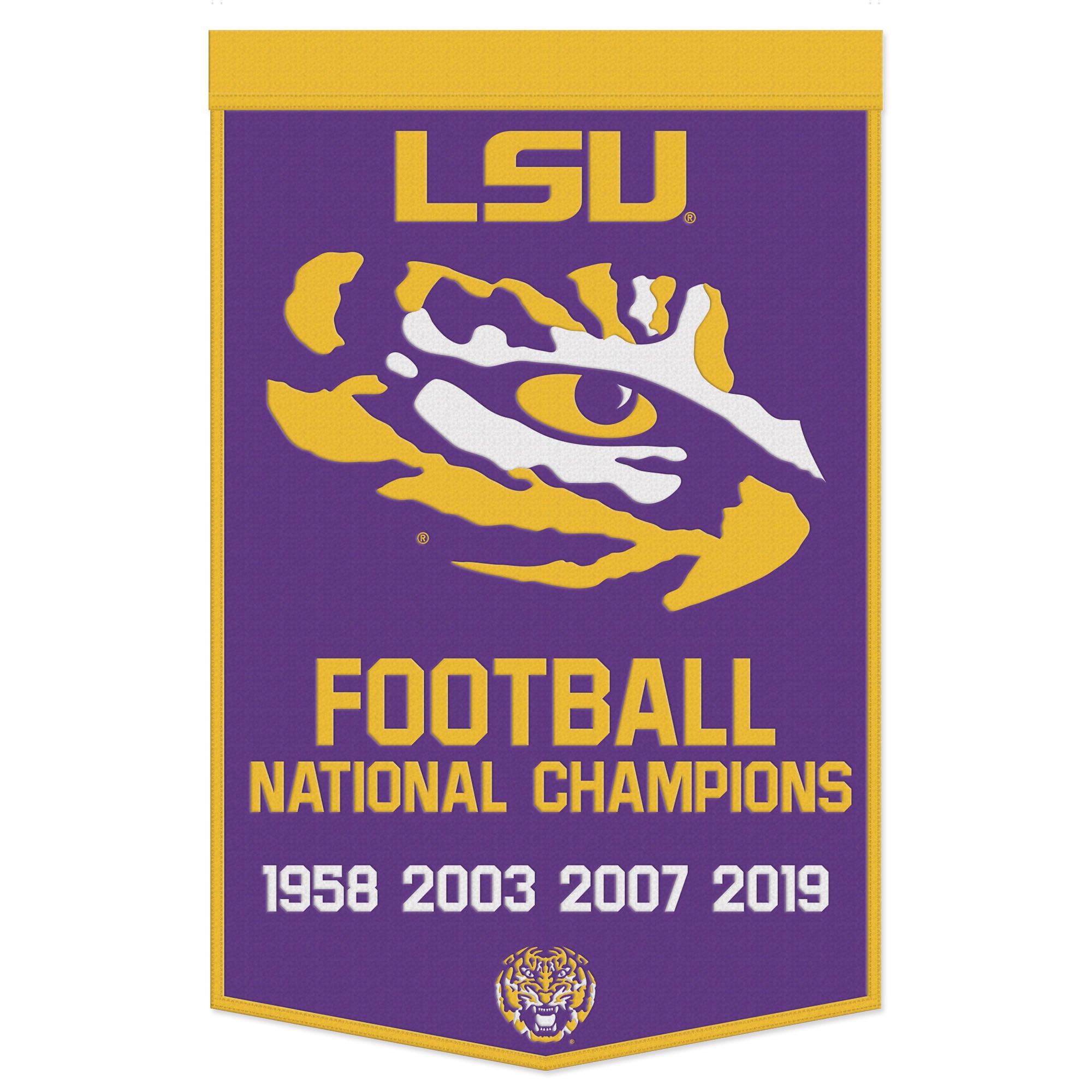 Wincraft NCAA Louisiana State University Tigers Garten Flagge – 31,8 X 45,7 Cm, Polyester, Beidseitig