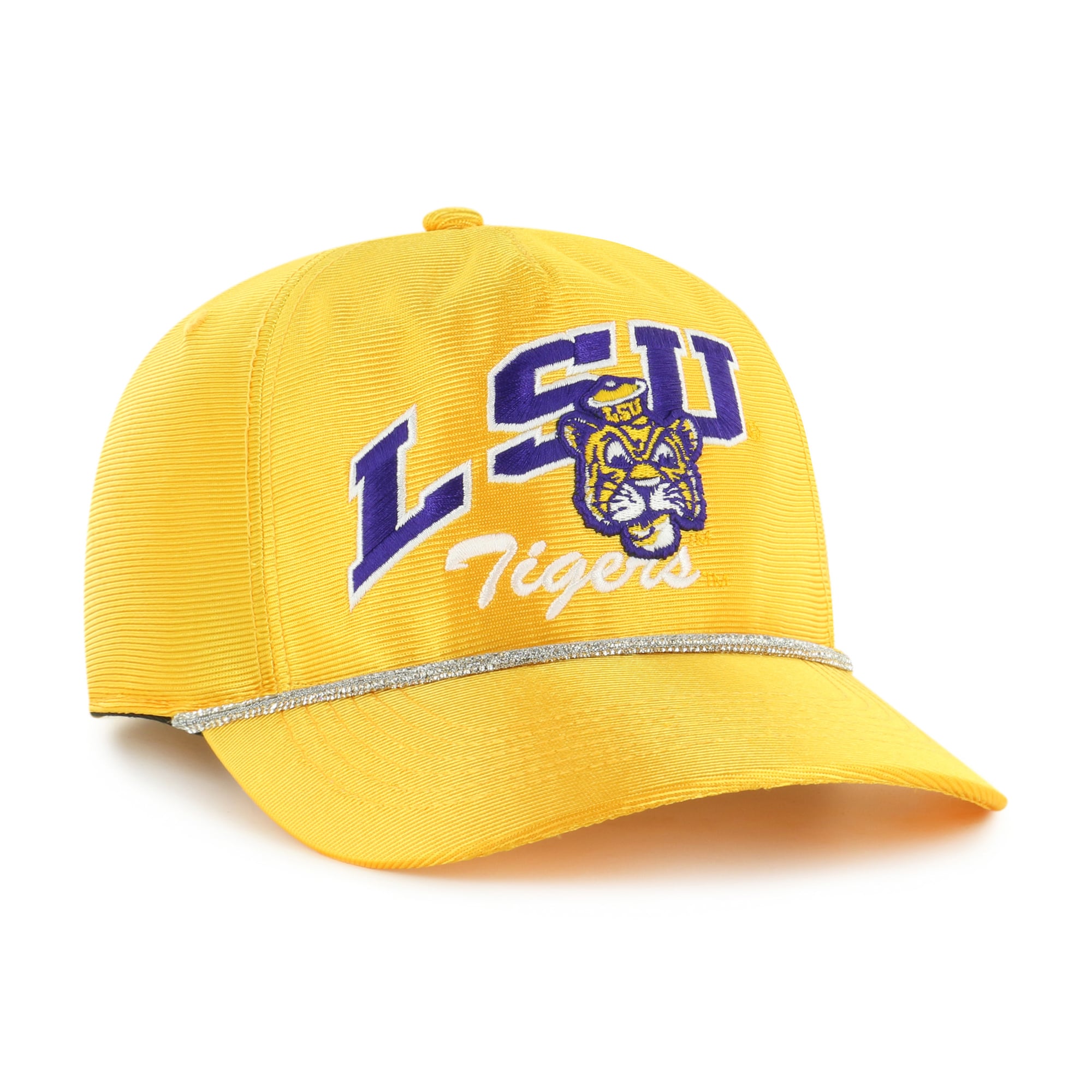 Women's '47 Gold LSU Tigers Glitter Hitch Adjustable Hat