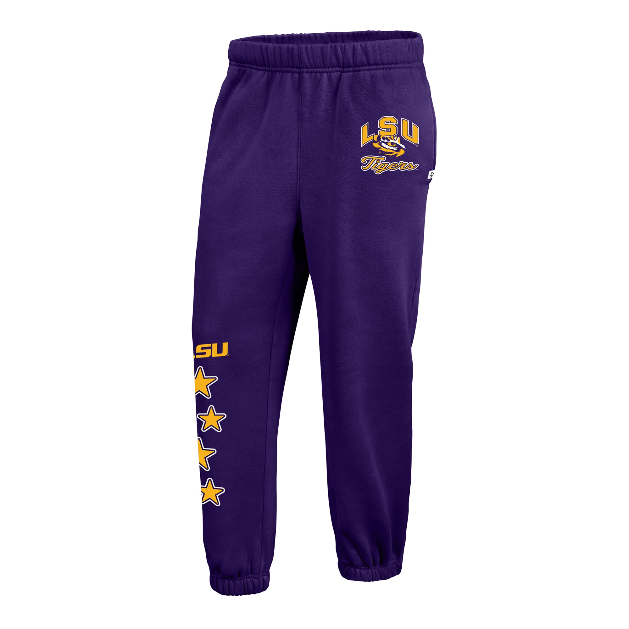 Women's '47  Purple LSU Tigers Seeing Stars Venice Jogger Pants