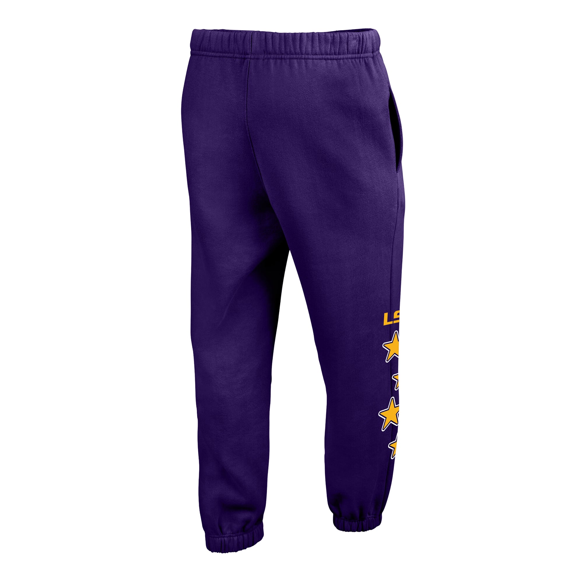 Women's '47  Purple LSU Tigers Seeing Stars Venice Jogger Pants