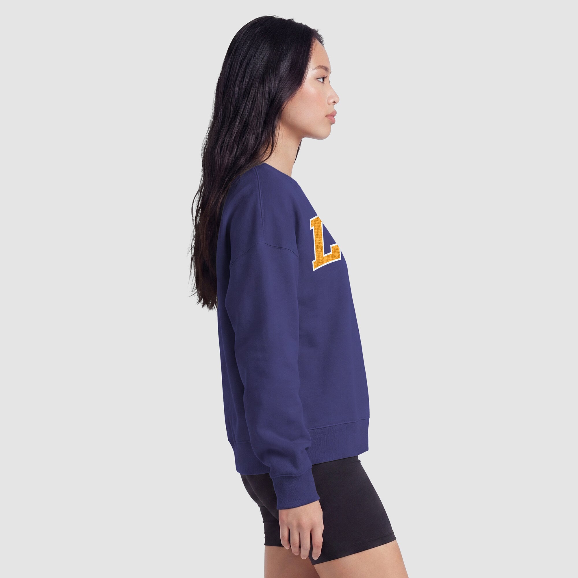 Sweat-shirt polaire Champion violet pour femme
