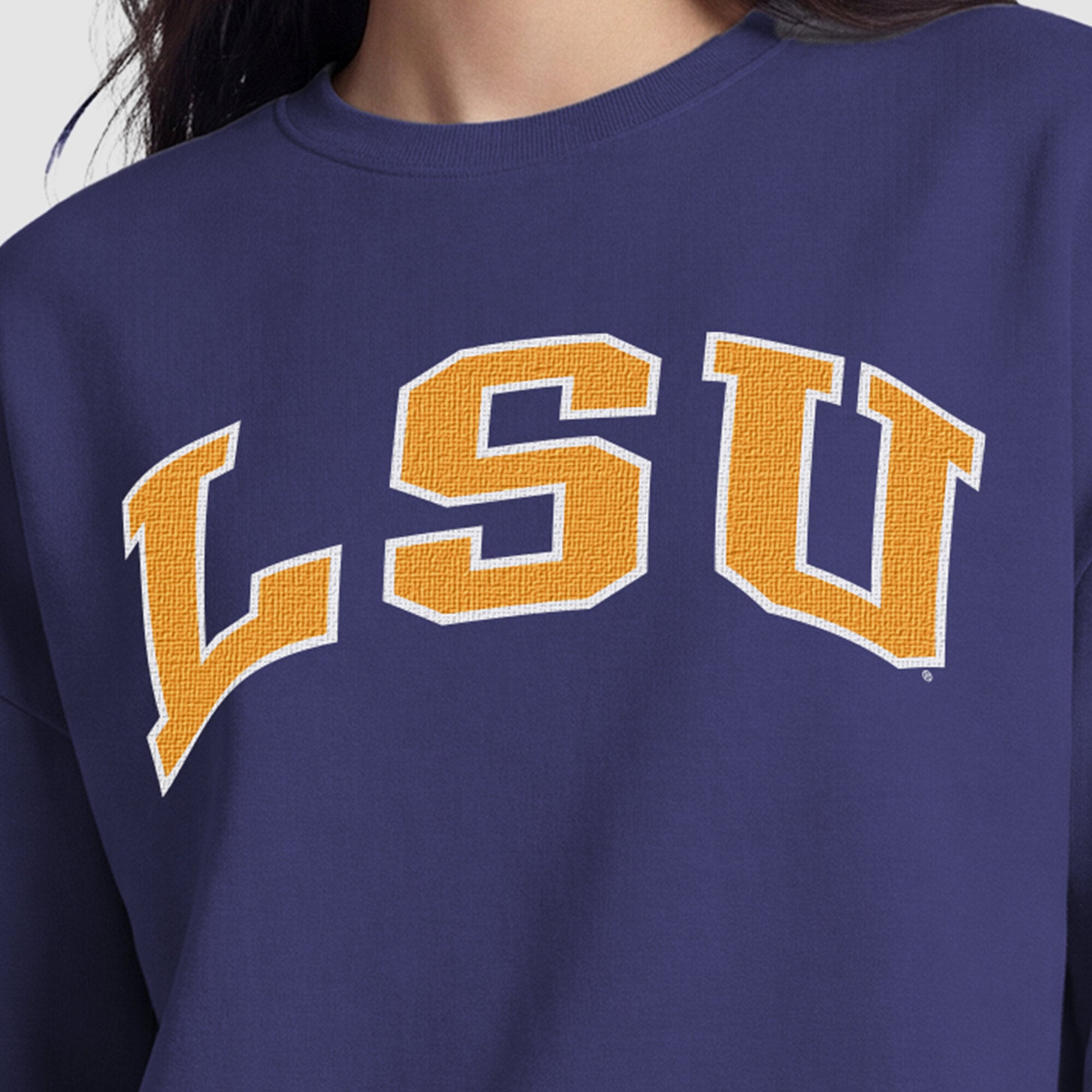 Sweat-shirt polaire Champion violet pour femme