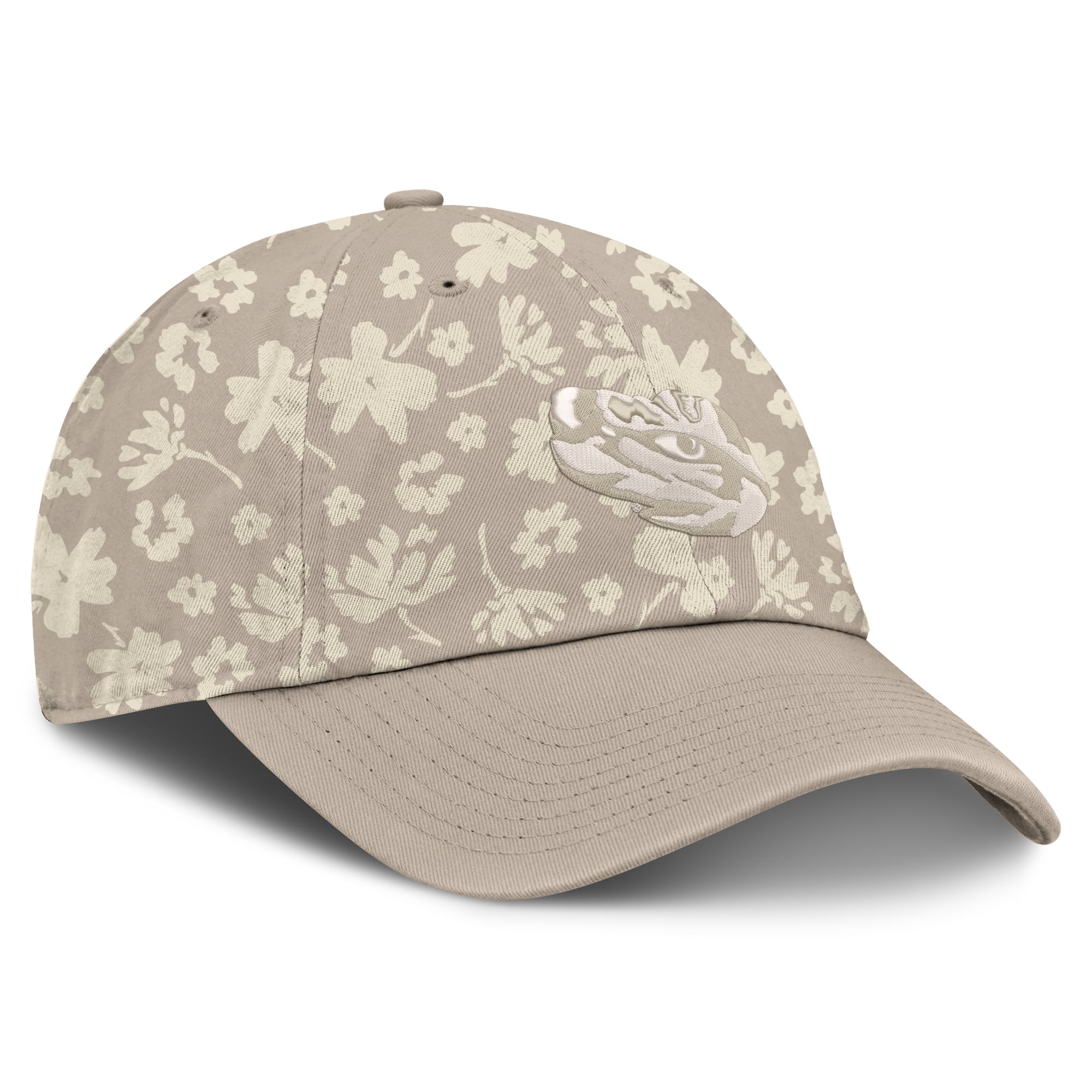 Women's Fanatics Stone LSU Tigers Blossom Adjustable Hat