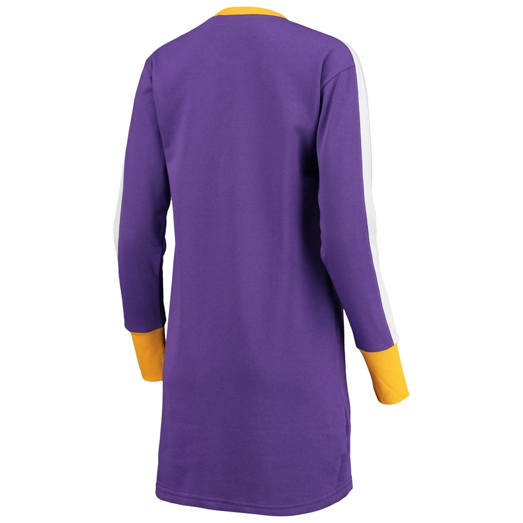 Women's G-III 4Her by Carl Banks Purple/Gold LSU Tigers Hurry-Up Offense Dress