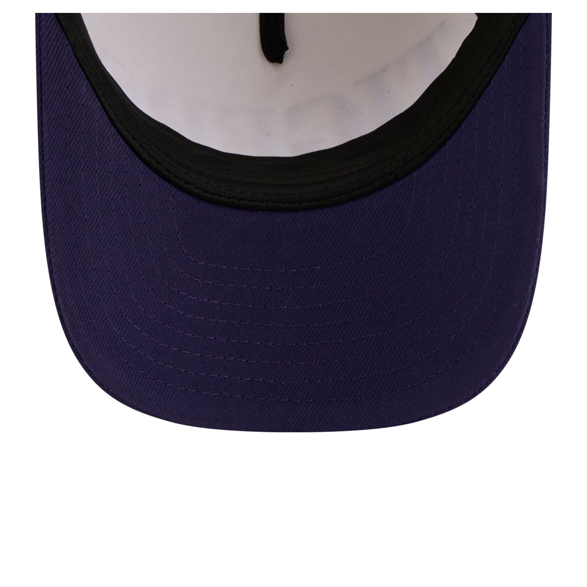 Women's New Era White/Purple LSU Tigers Tonal 9FORTY A-Frame Adjustable Hat