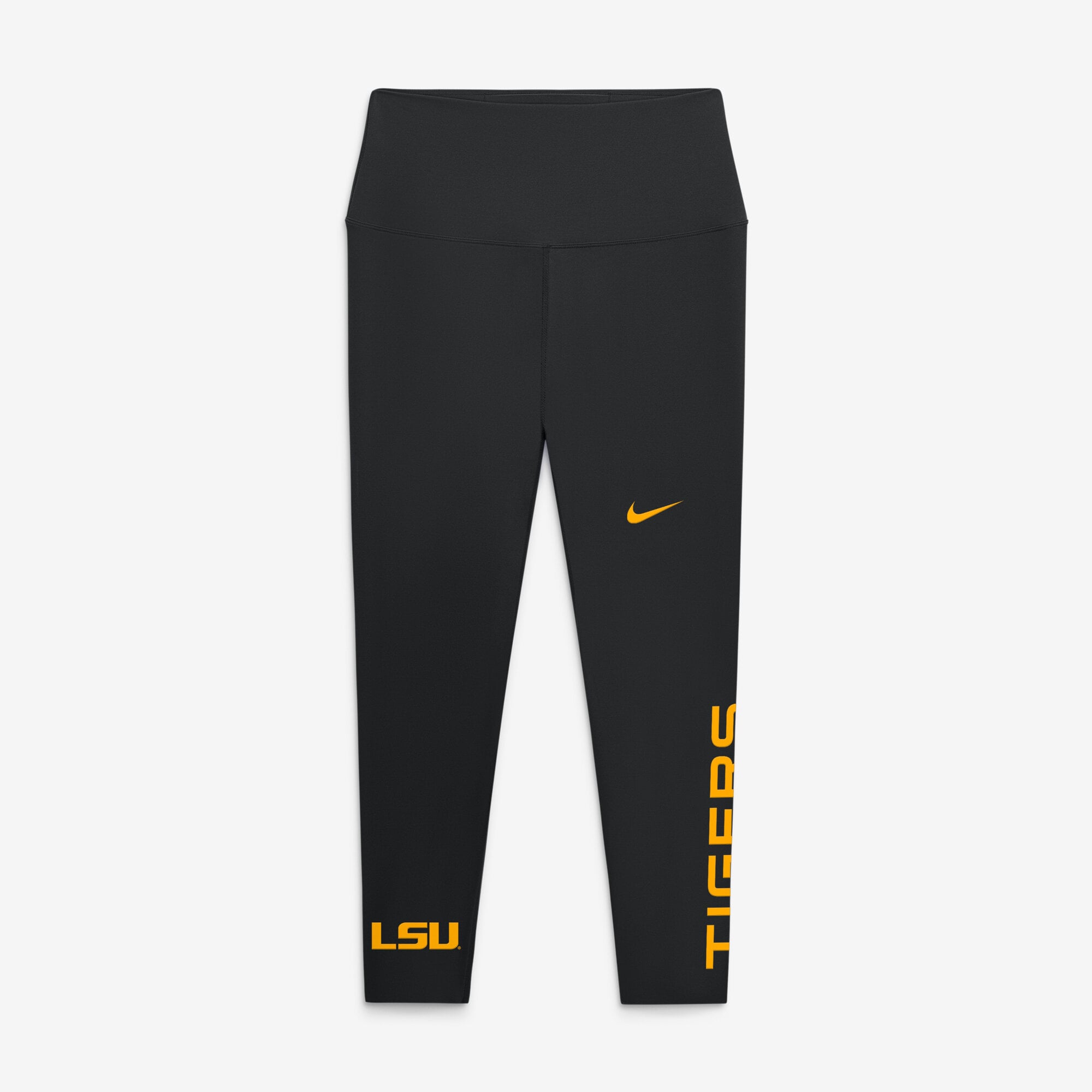 Leggings Nike LSU Tigers Zenvy taille haute Dri-FIT noirs pour femmes