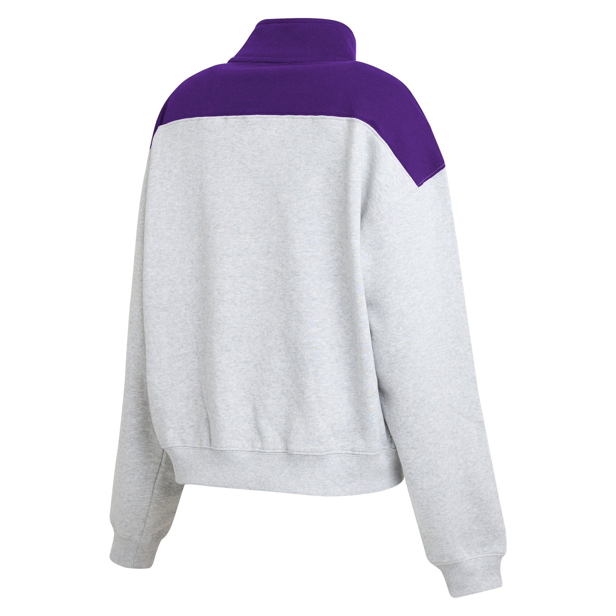 Pull à demi-zip violet LSU Tigers Colorblock de la collection femme WEAR by Erin Andrews