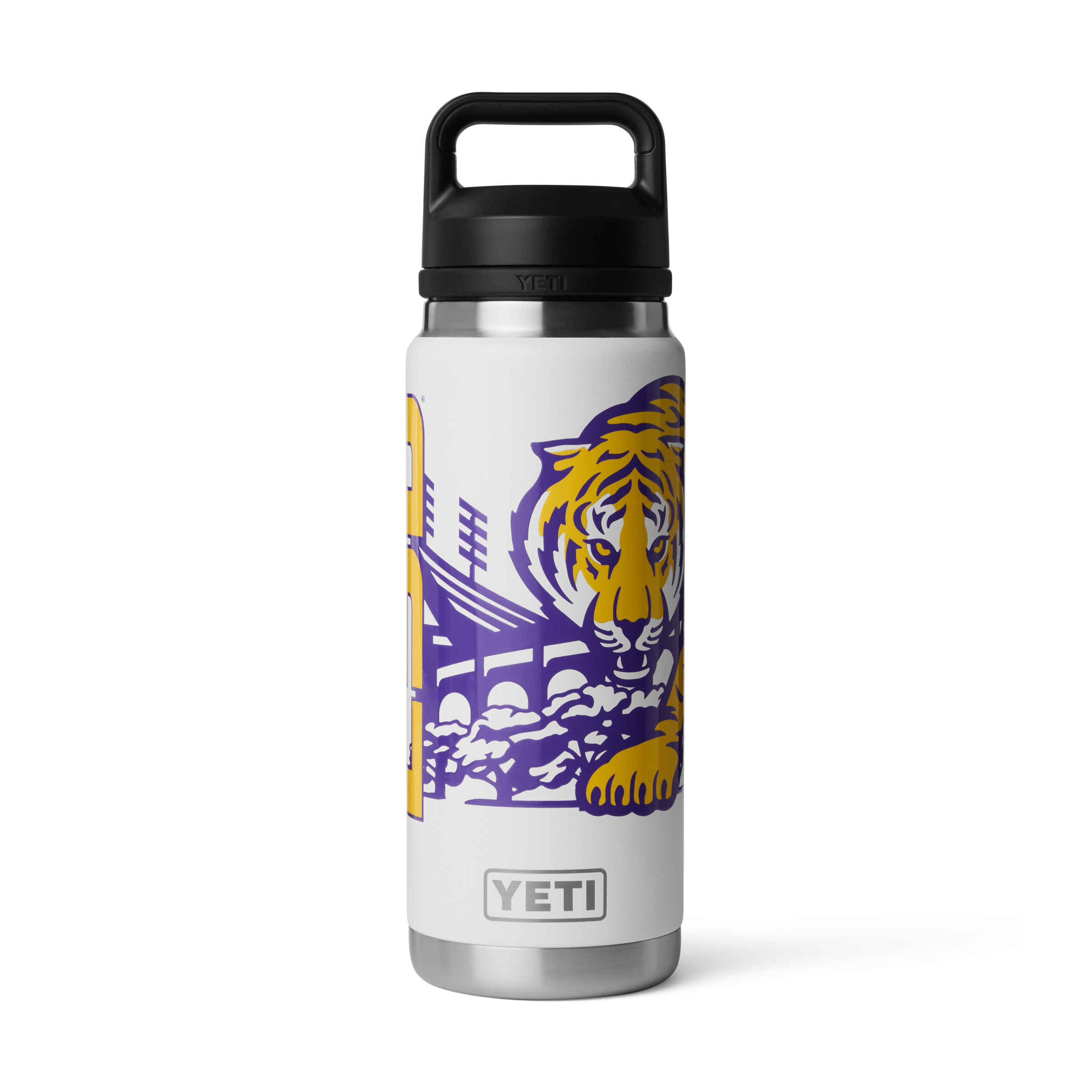 YETI LSU Tigers 26oz. Fandom Rambler Chug Water Bottle