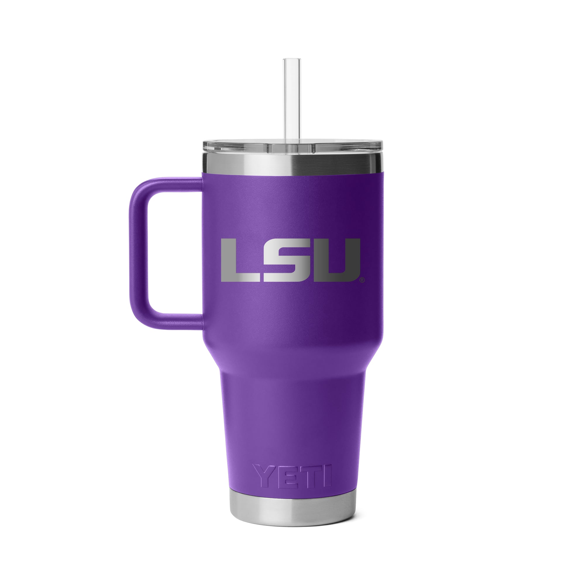 YETI LSU Tigers 35oz. Rambler 2.0 Straw Mug
