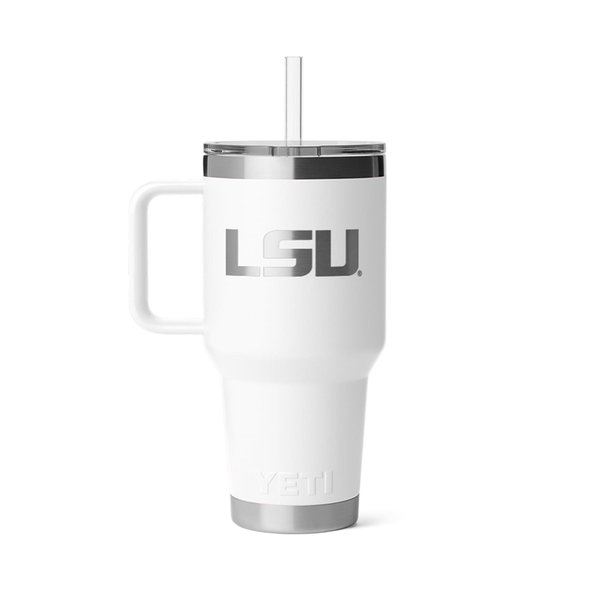 Mug à paille YETI LSU Tigers Rambler 2.0 de 1 litre (35 oz)