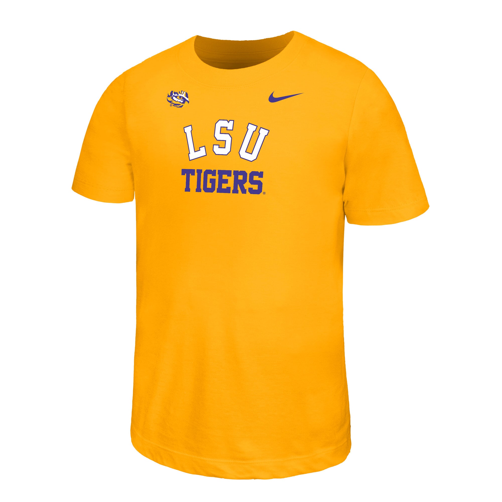 T-shirt Nike Legend Dri-FIT doré pour jeunes LSU Tigers