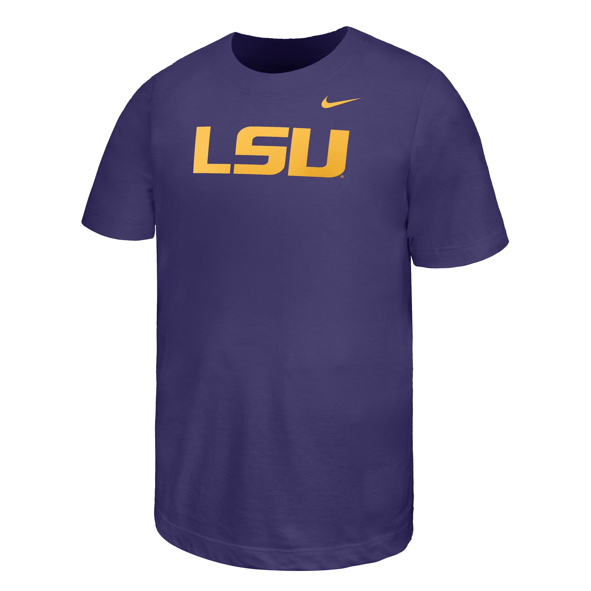 Youth Nike Purple LSU Tigers Logo T-Shirt