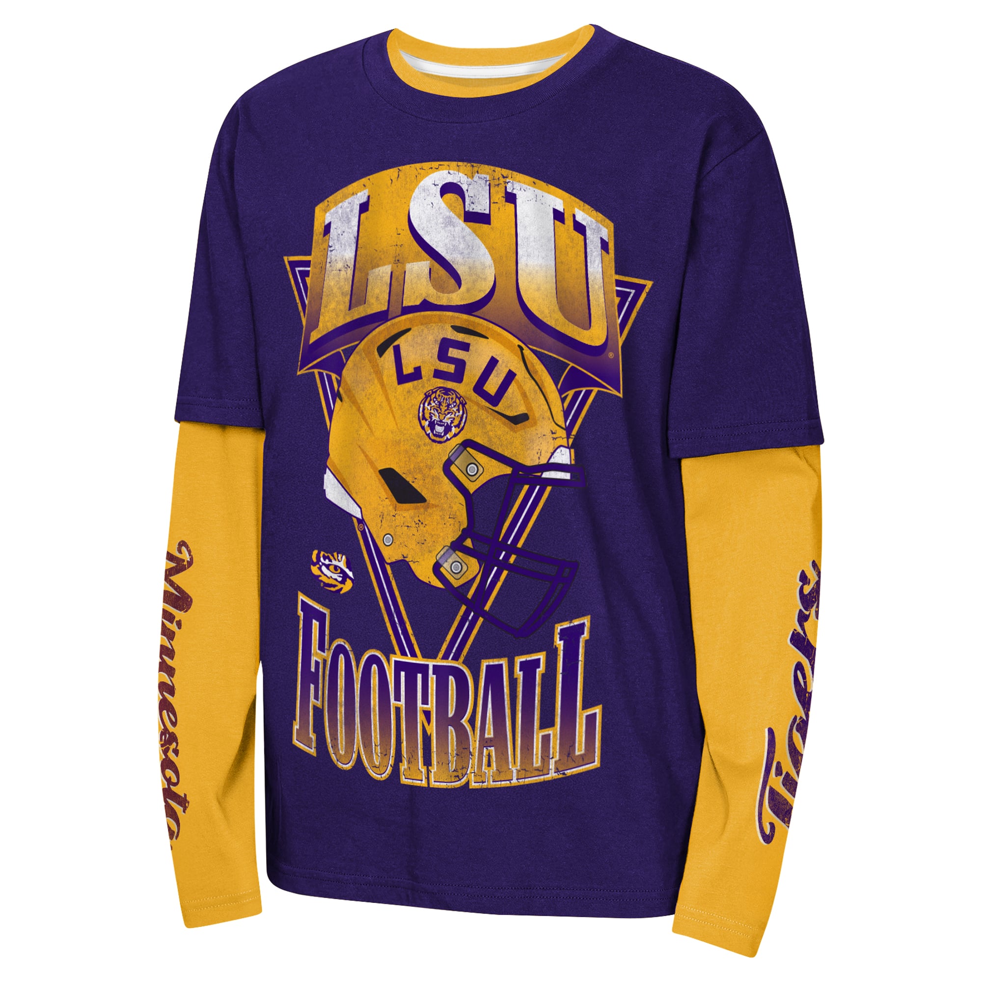 Ensemble de t-shirts et maillots bain pour jeunes Outerstuff violets LSU Tigers