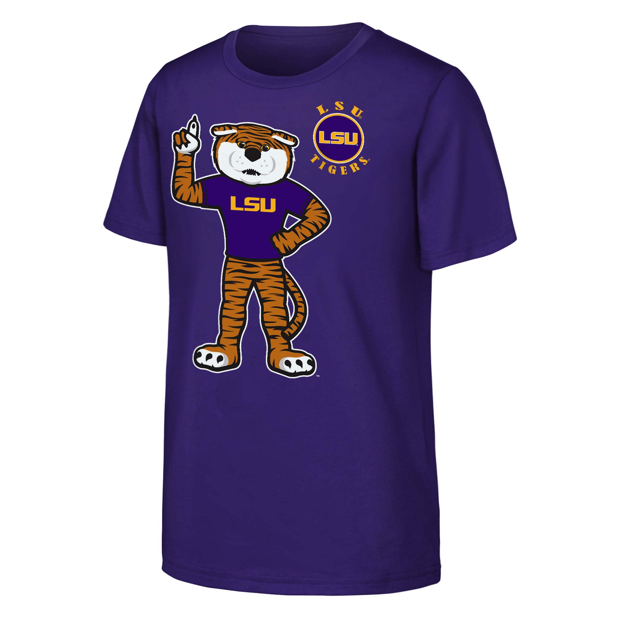 Youth Outerstuff  Purple LSU Tigers Tailgater Hometown T-Shirt