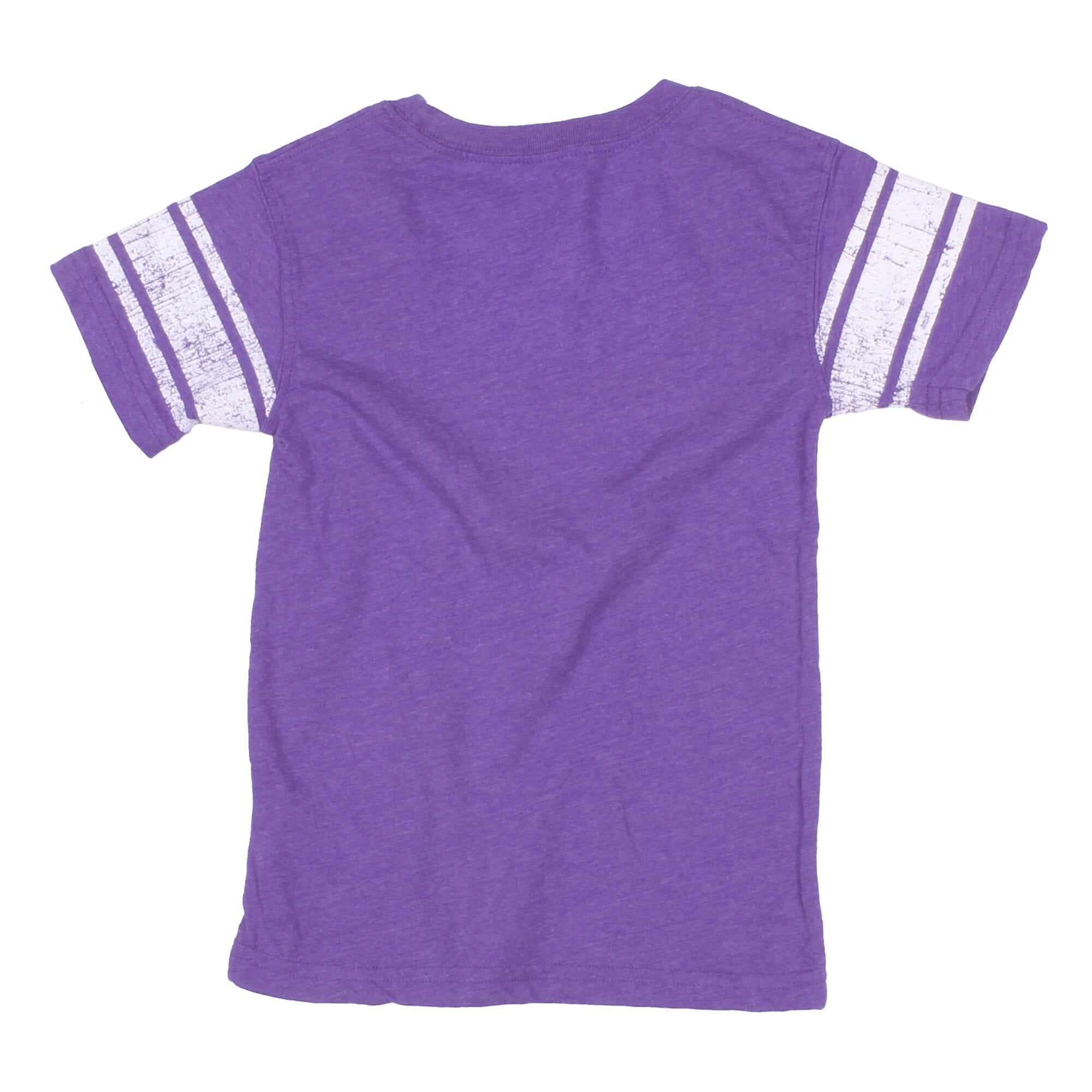 T-shirt de football américain violet LSU Tigers pour jeunes Wes & Willy
